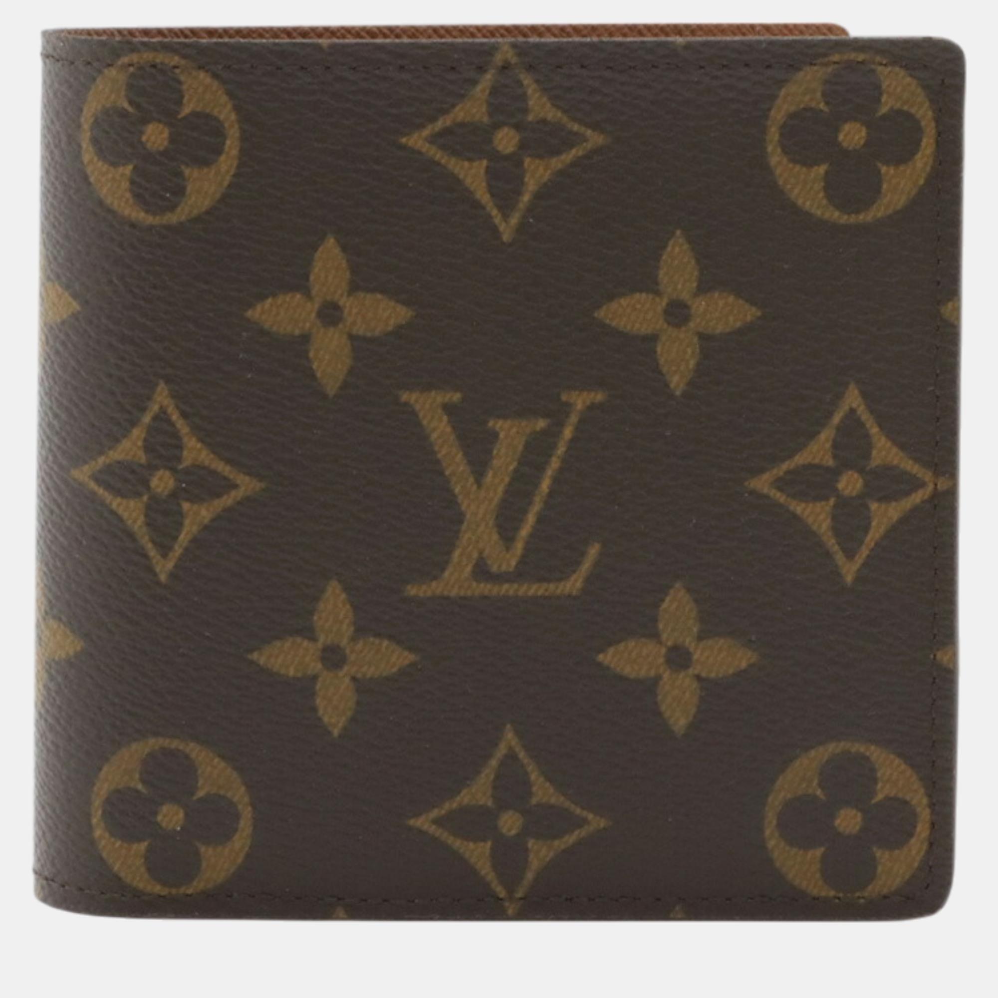 

Louis Vuitton Canvas Monogram Wallet, Brown