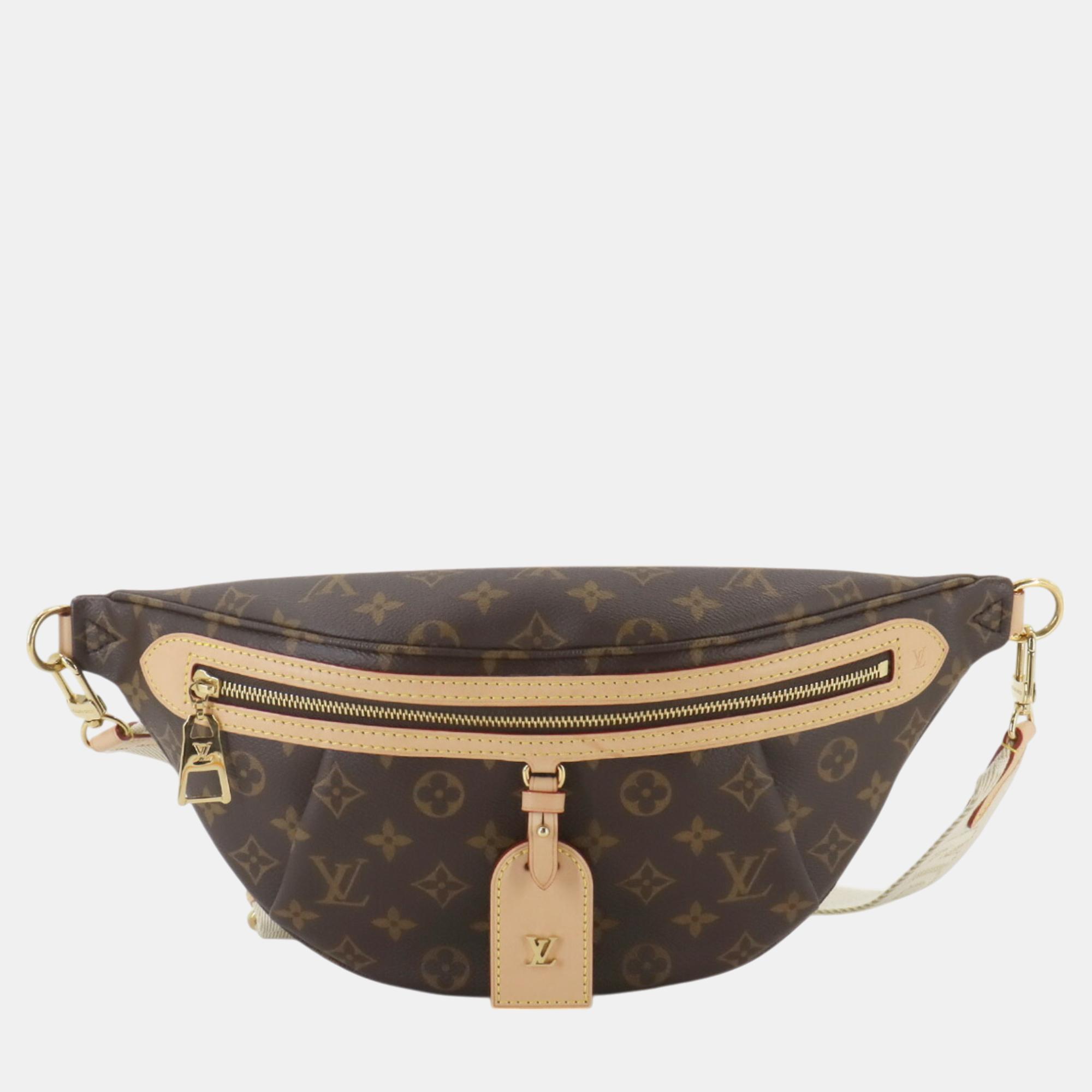 

Louis Vuitton Brown Monogram High Rise Body Bag