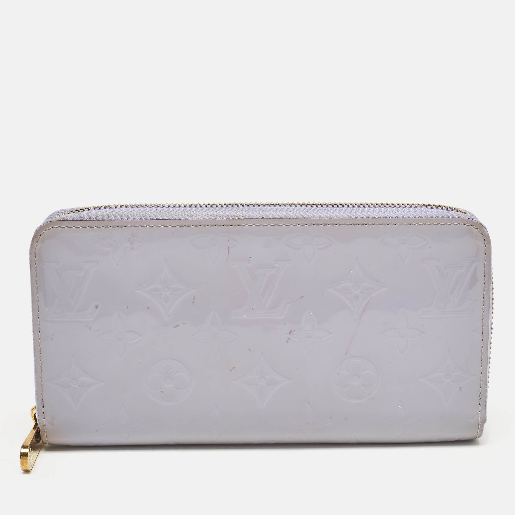 

Louis Vuitton Lilac Monogram Vernis Zippy Wallet, Purple