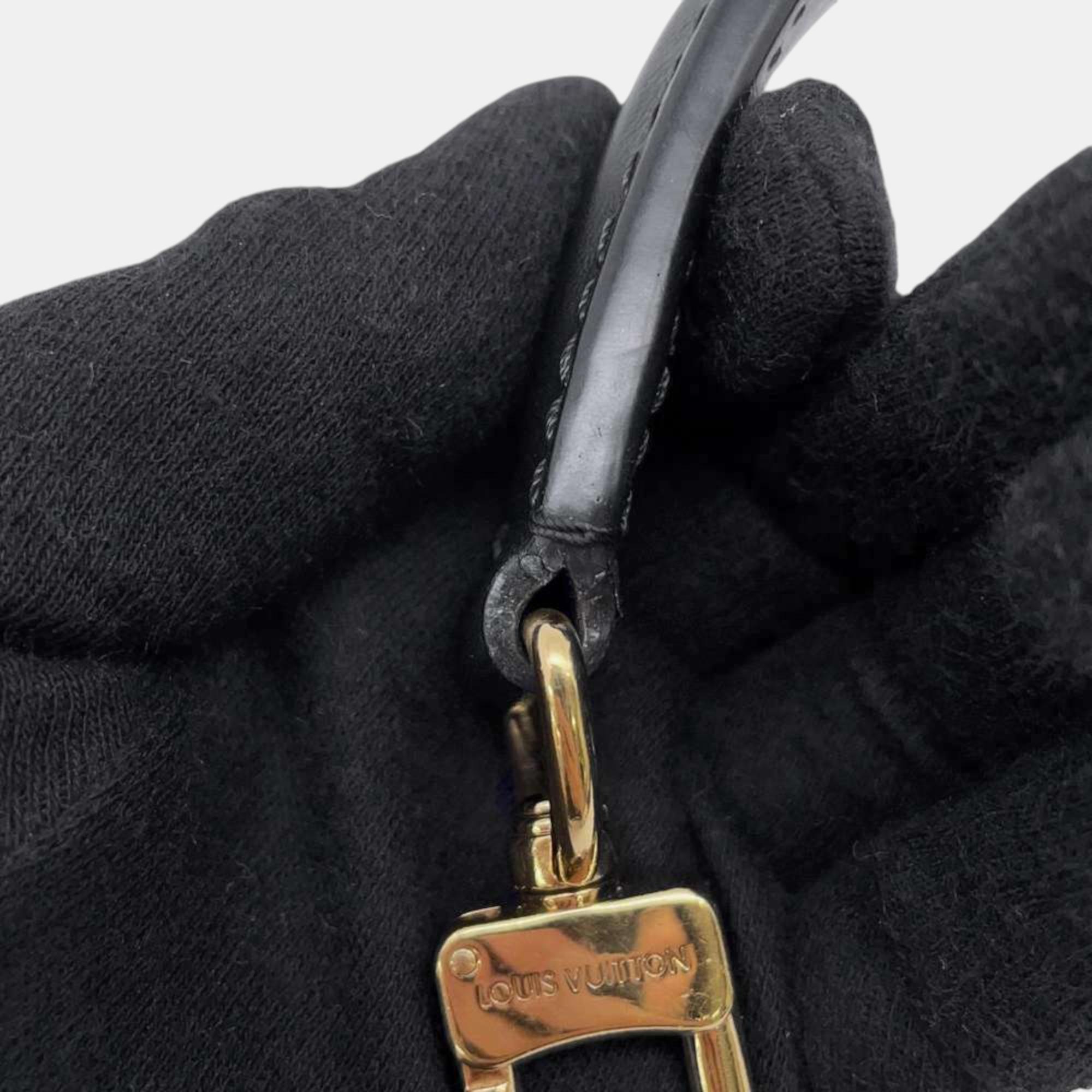 Louis Vuitton Noir/Beige Bicolor Monogram Empreinte Leather Neonoe Bag Size Mm 