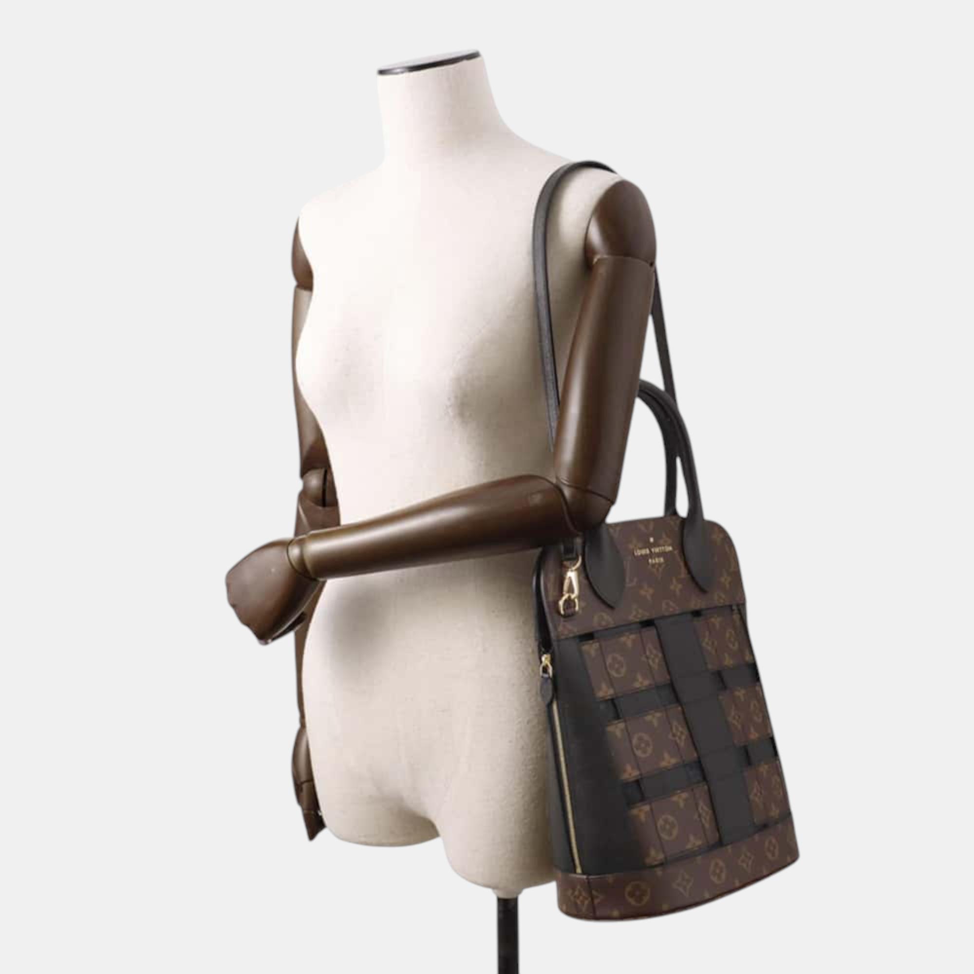 Louis Vuitton Noir Monogram Tresage Tote bag 