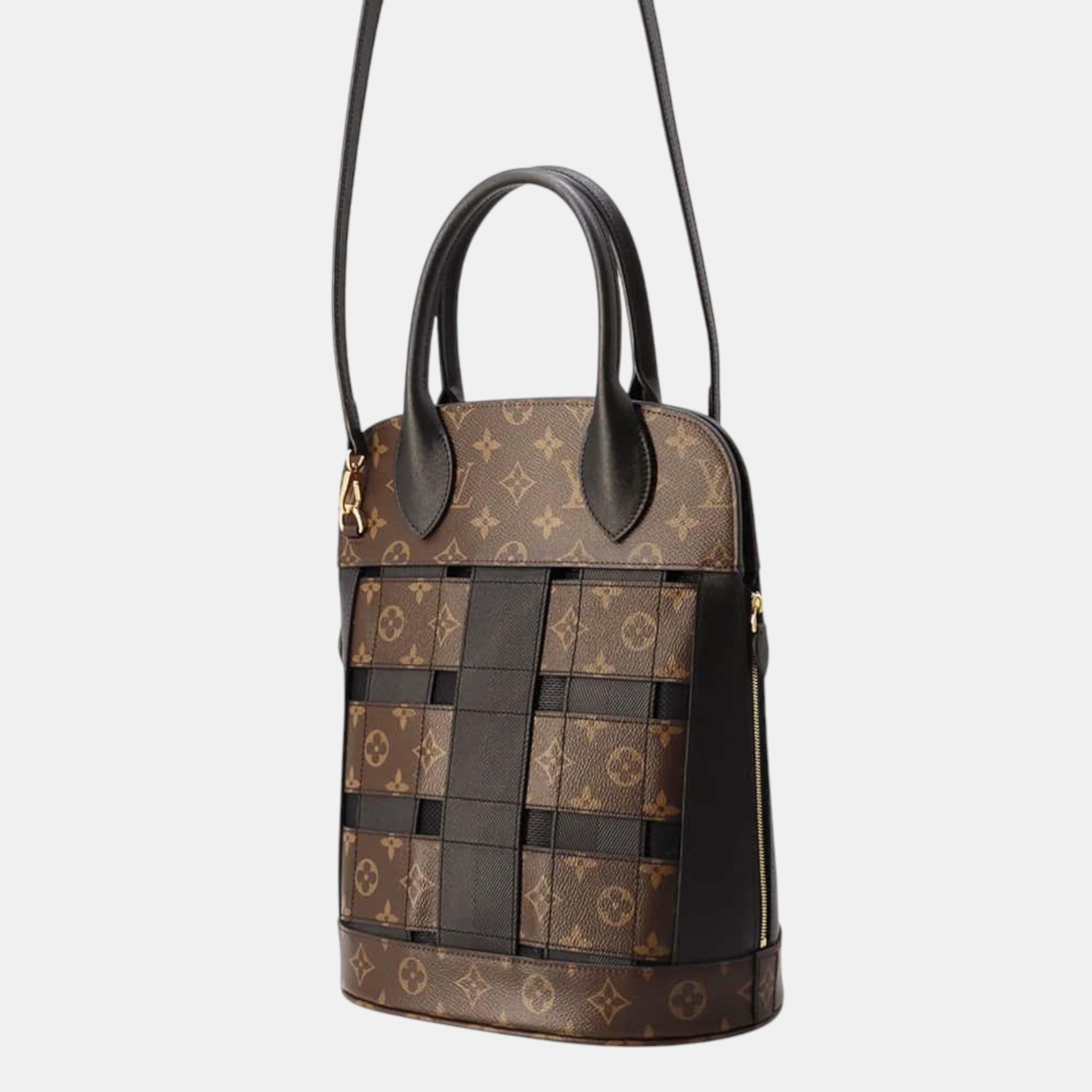 Louis Vuitton Noir Monogram Tresage Tote bag 