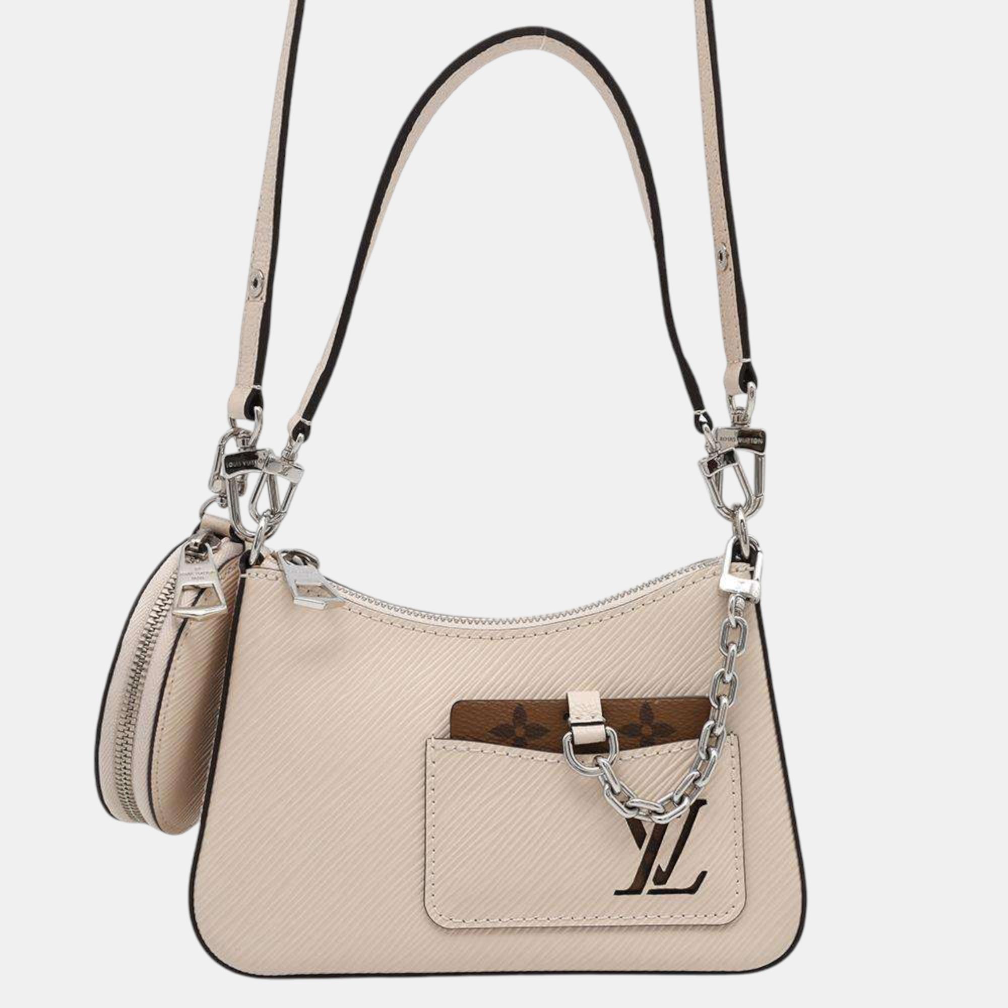 

Louis Vuitton Quartz Epi Leather Marerini bag, Beige