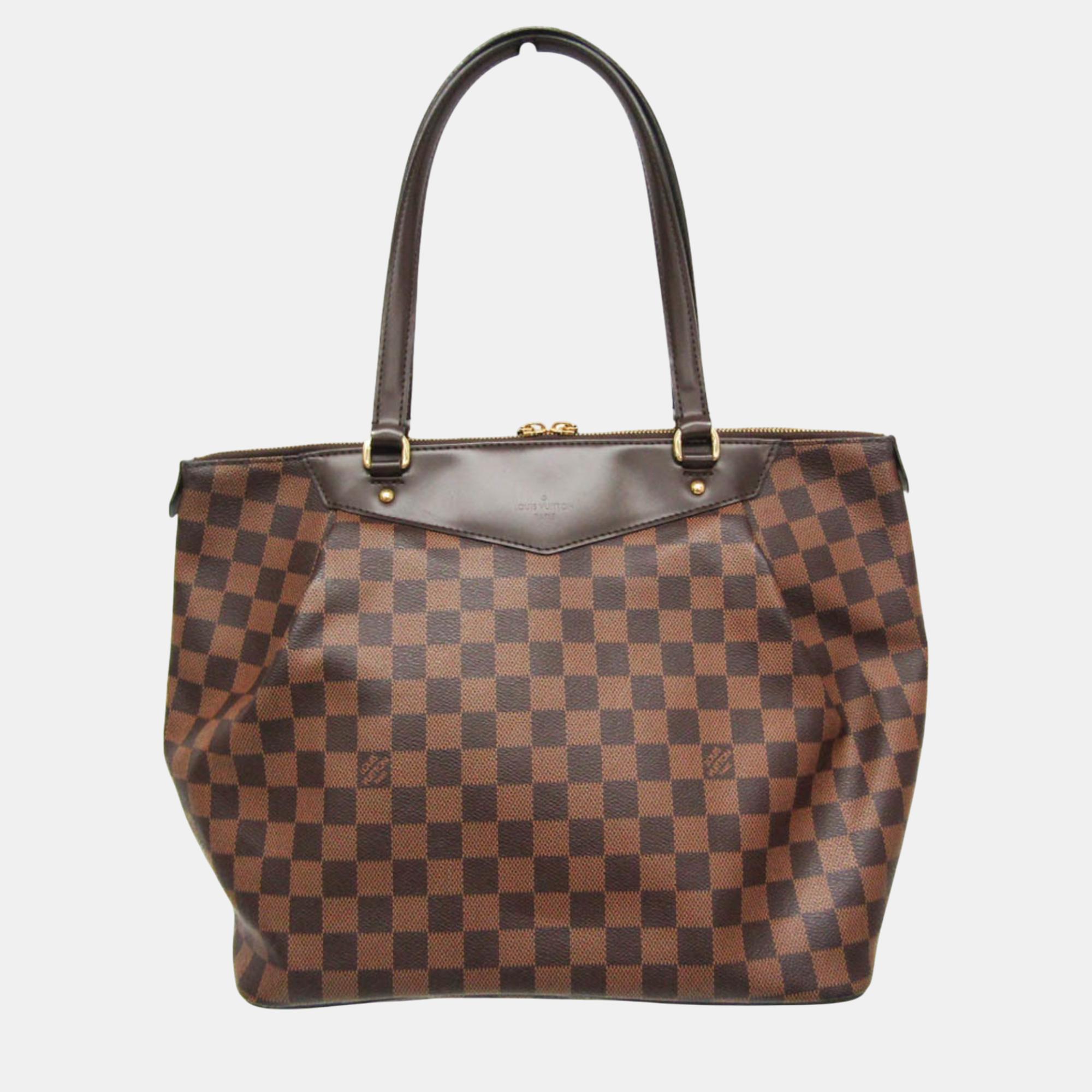 

Louis Vuitton Ebene Damier Westminster GM Tote Bag, Brown