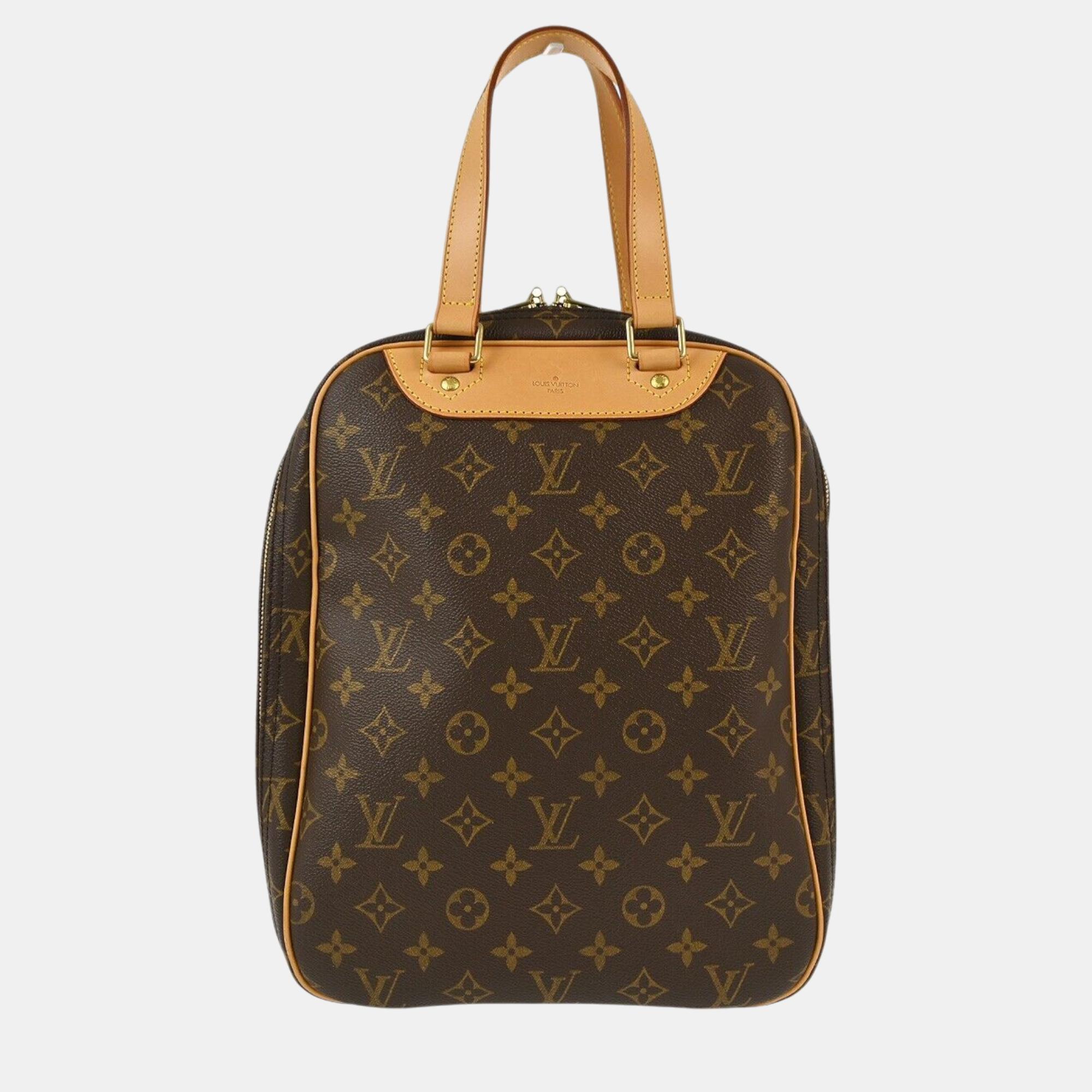 

Louis Vuitton Monogram Excursion Shoe Bag, Brown