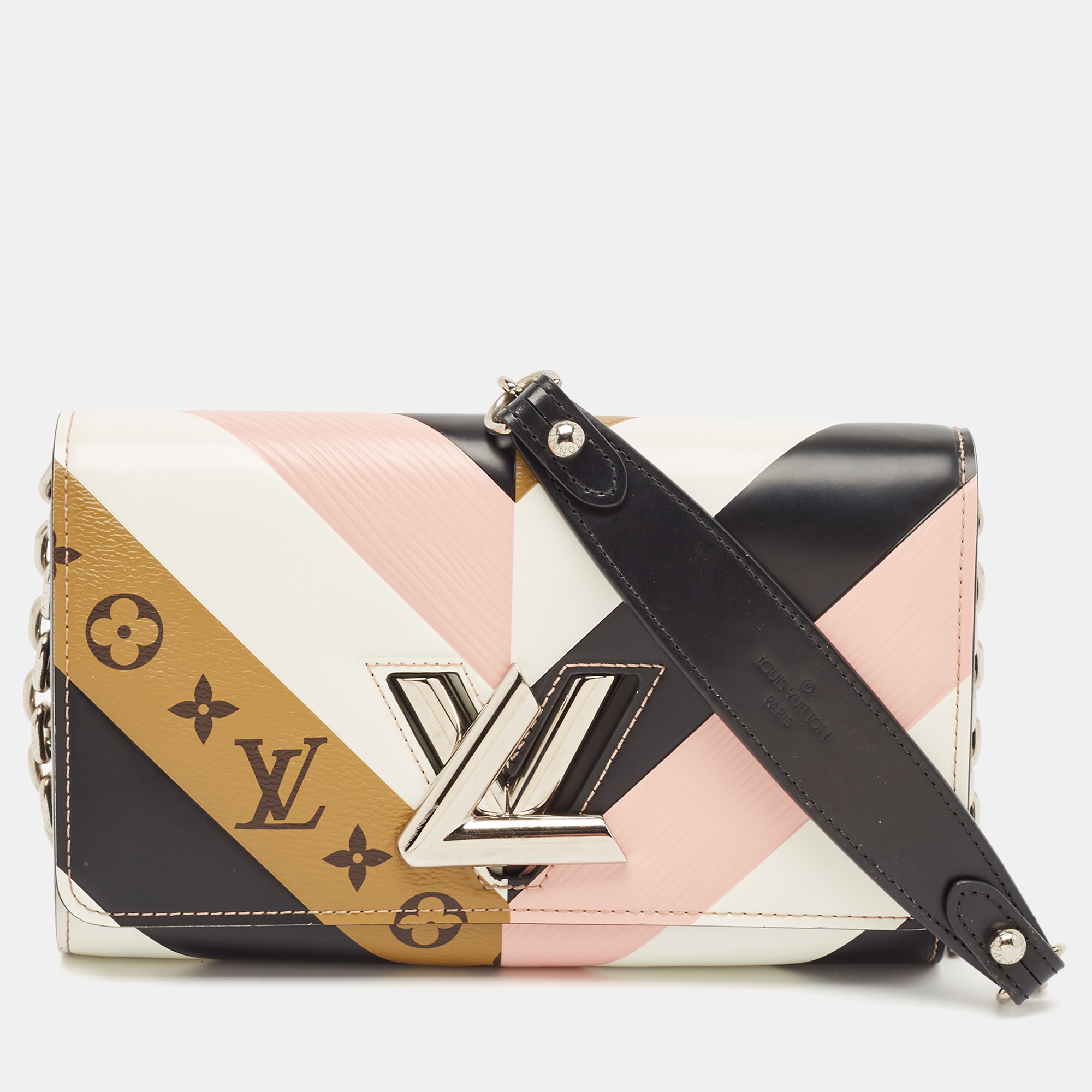 

Louis Vuitton Epi Monogram Reverse Twist Wallet On Chain, Multicolor