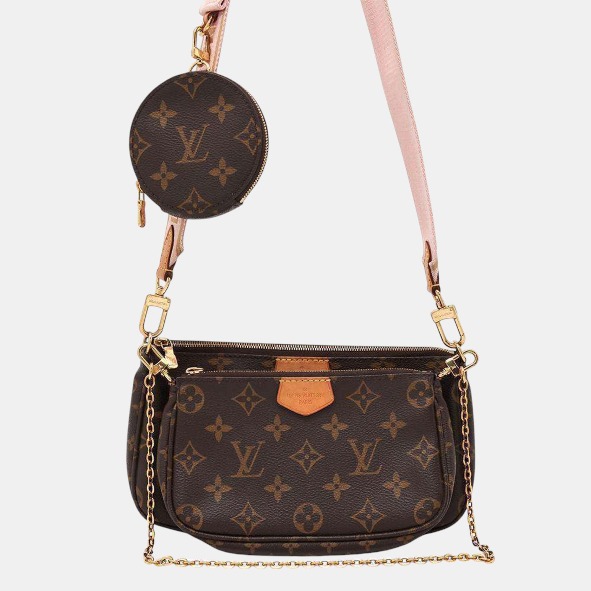 

Louis Vuitton Monogram Multi Pochette Accessoires Shoulder Bag, Brown