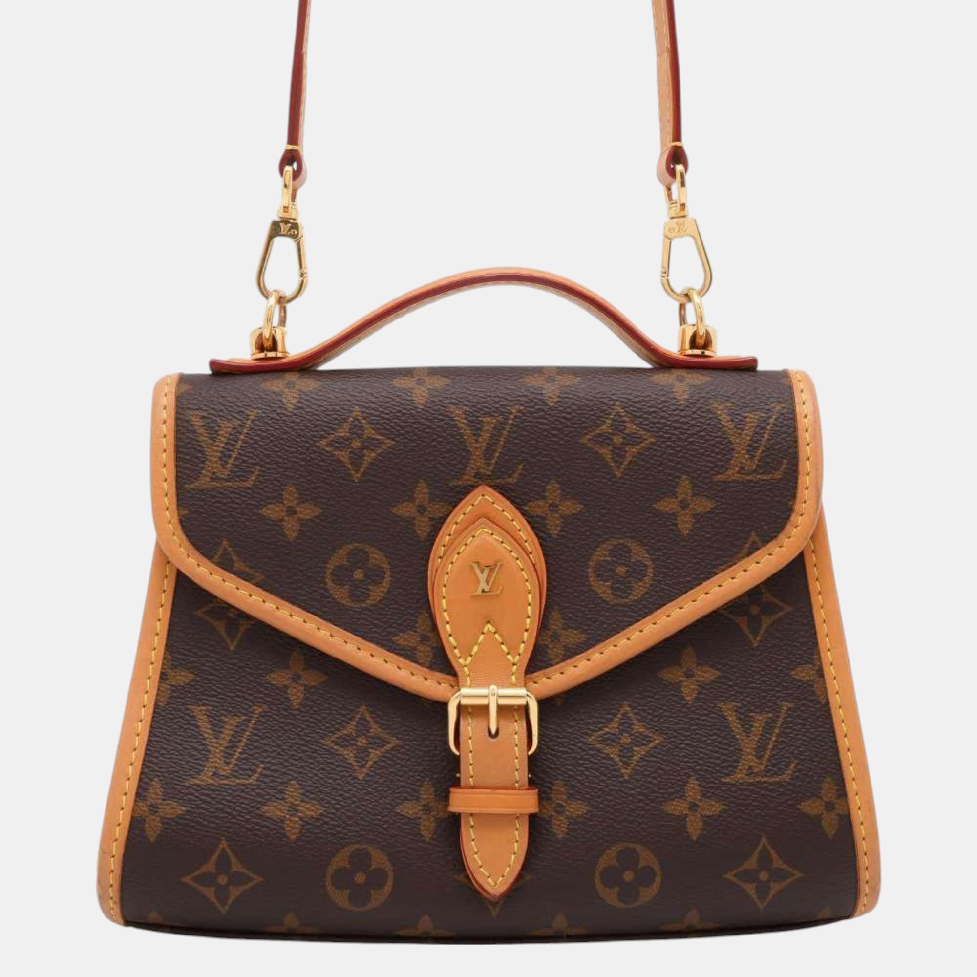 

Louis Vuitton Ivy Noir Black Monogram Lv Handbag, Brown