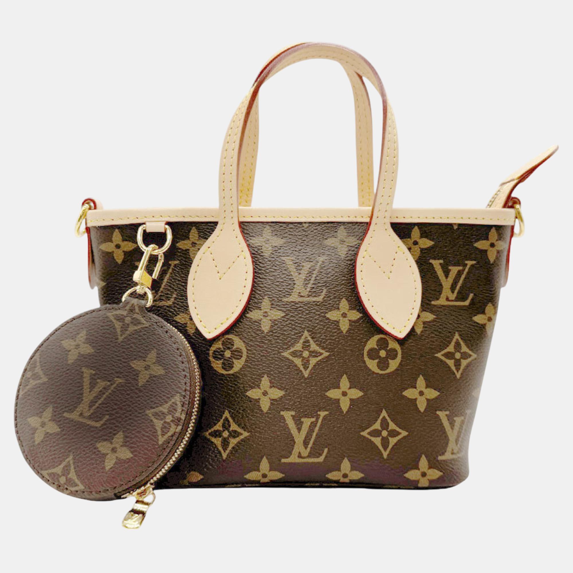 

Louis Vuitton Brown Canvas Monogram Neverfull Bb Handbag