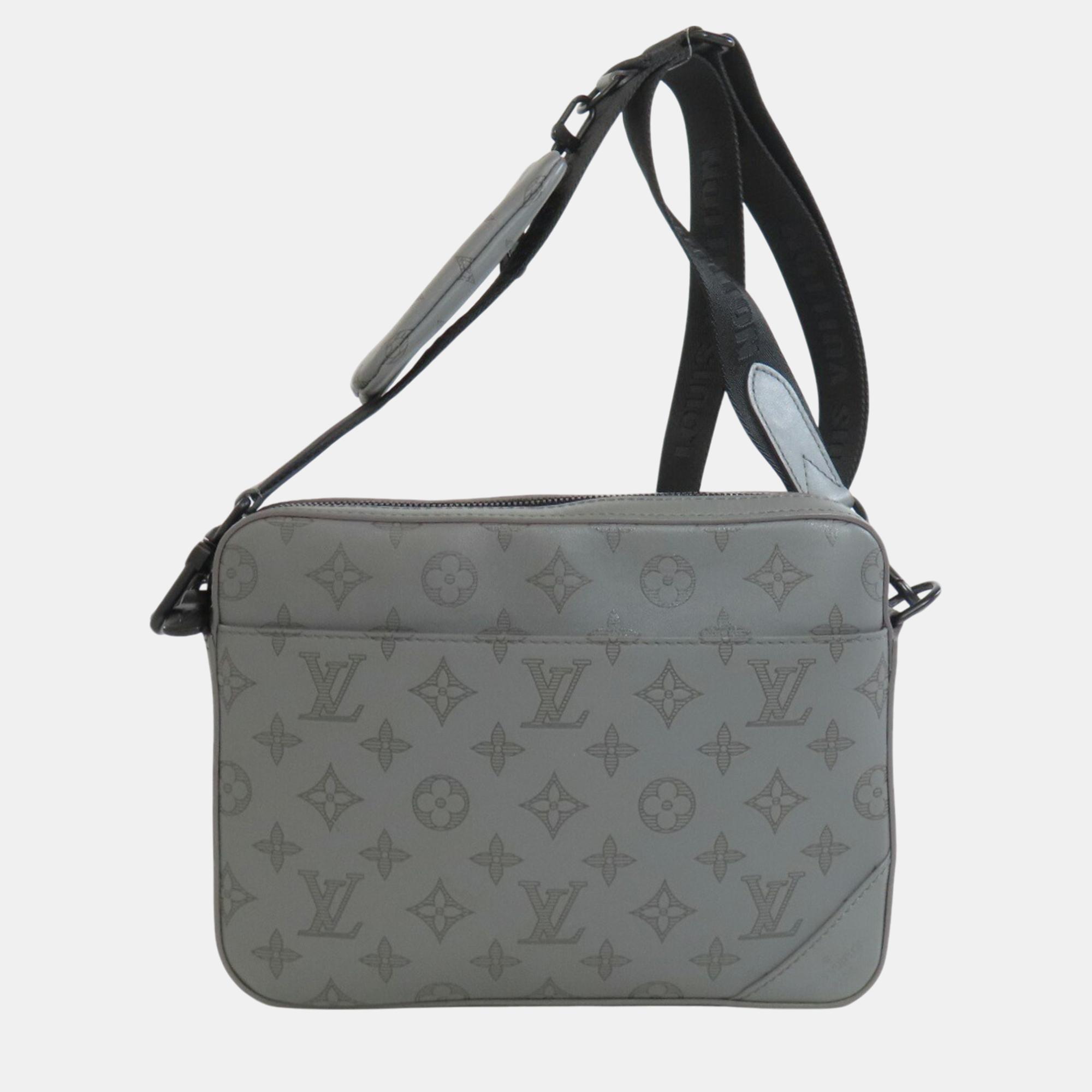 

Louis Vuitton Monogram Shadow Duo Shoulder Bag, Grey