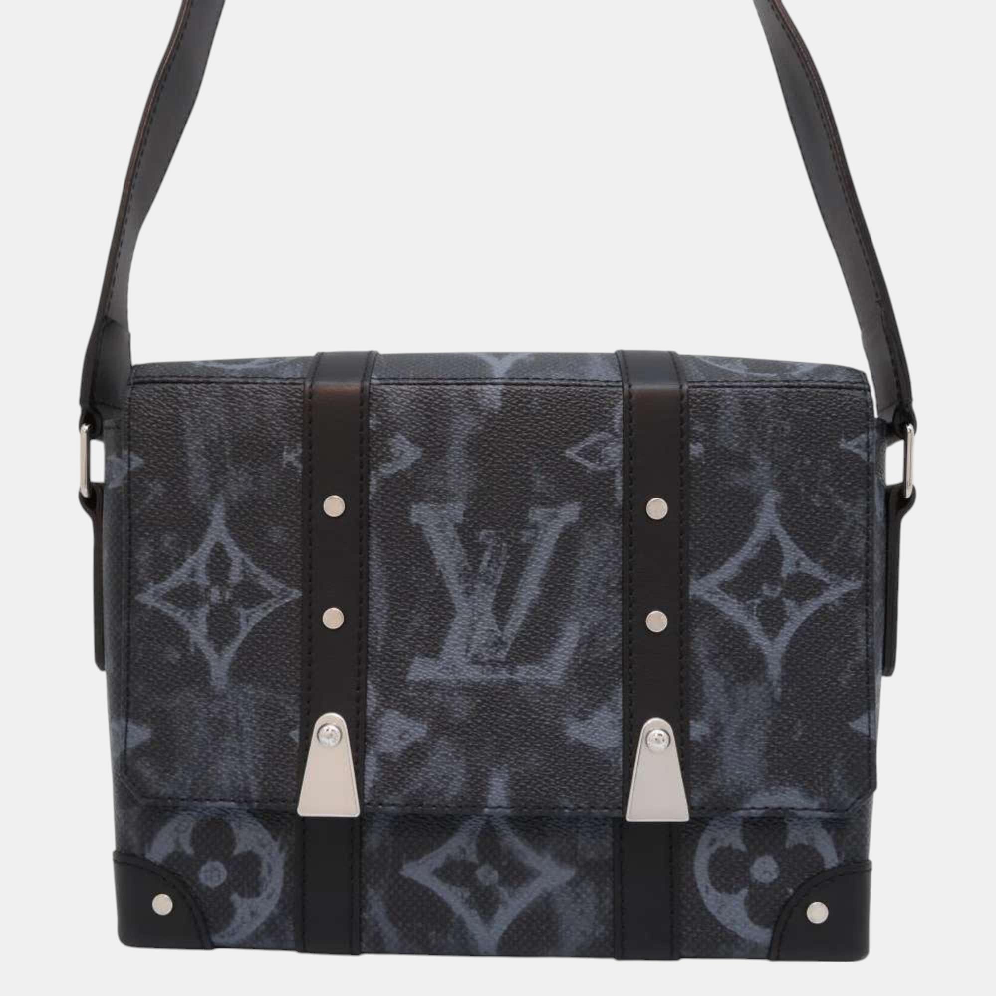 

Louis Vuitton Black Monogram Pastel Trunk Pm Shoulder Bag