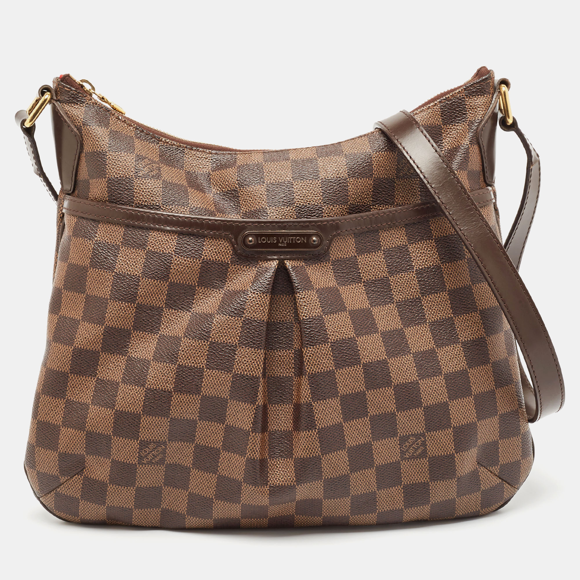 

Louis Vuitton Damier Ebene Canvas Bloomsbury PM Bag, Brown