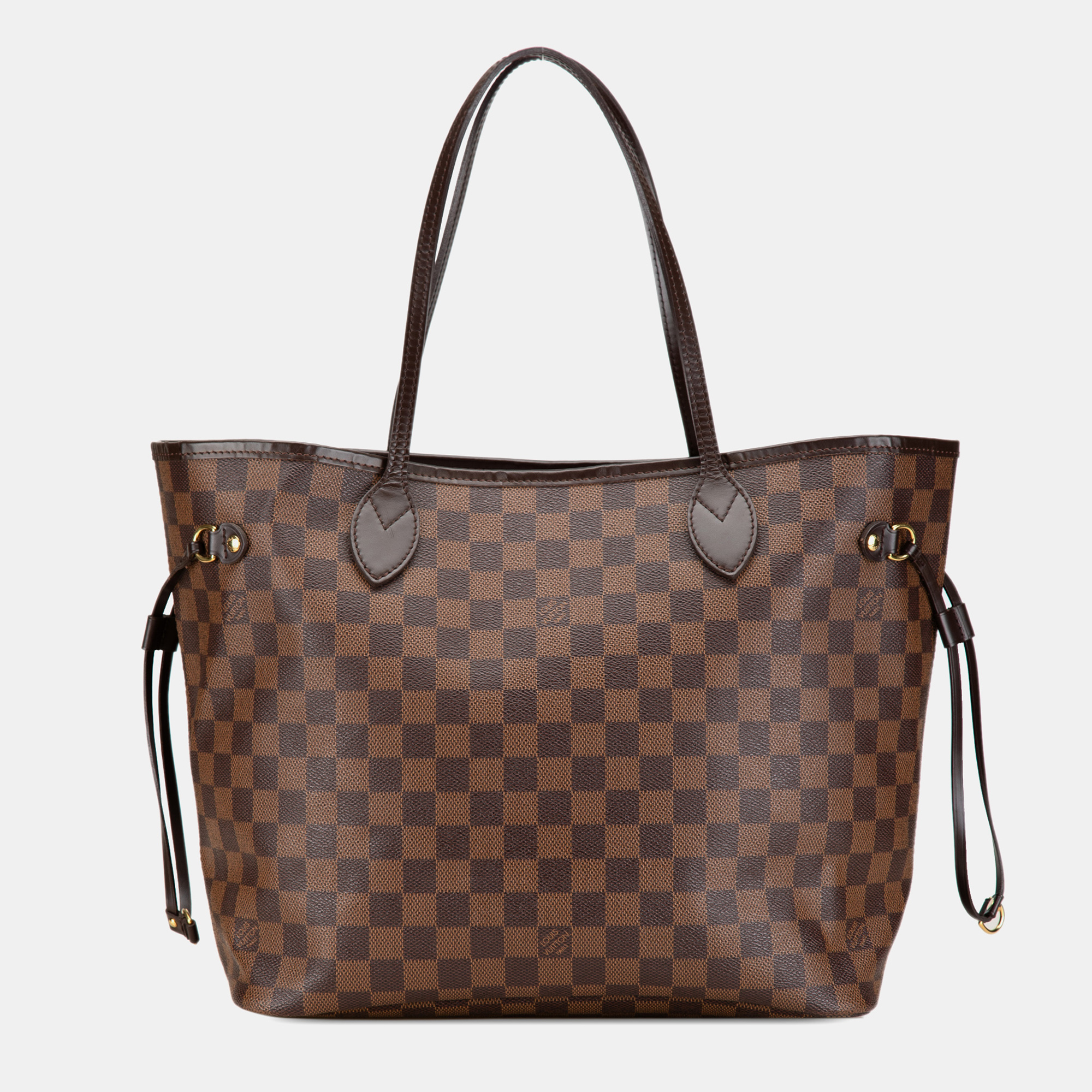 

Louis Vuitton Brown Damier Ebene Neverfull MM