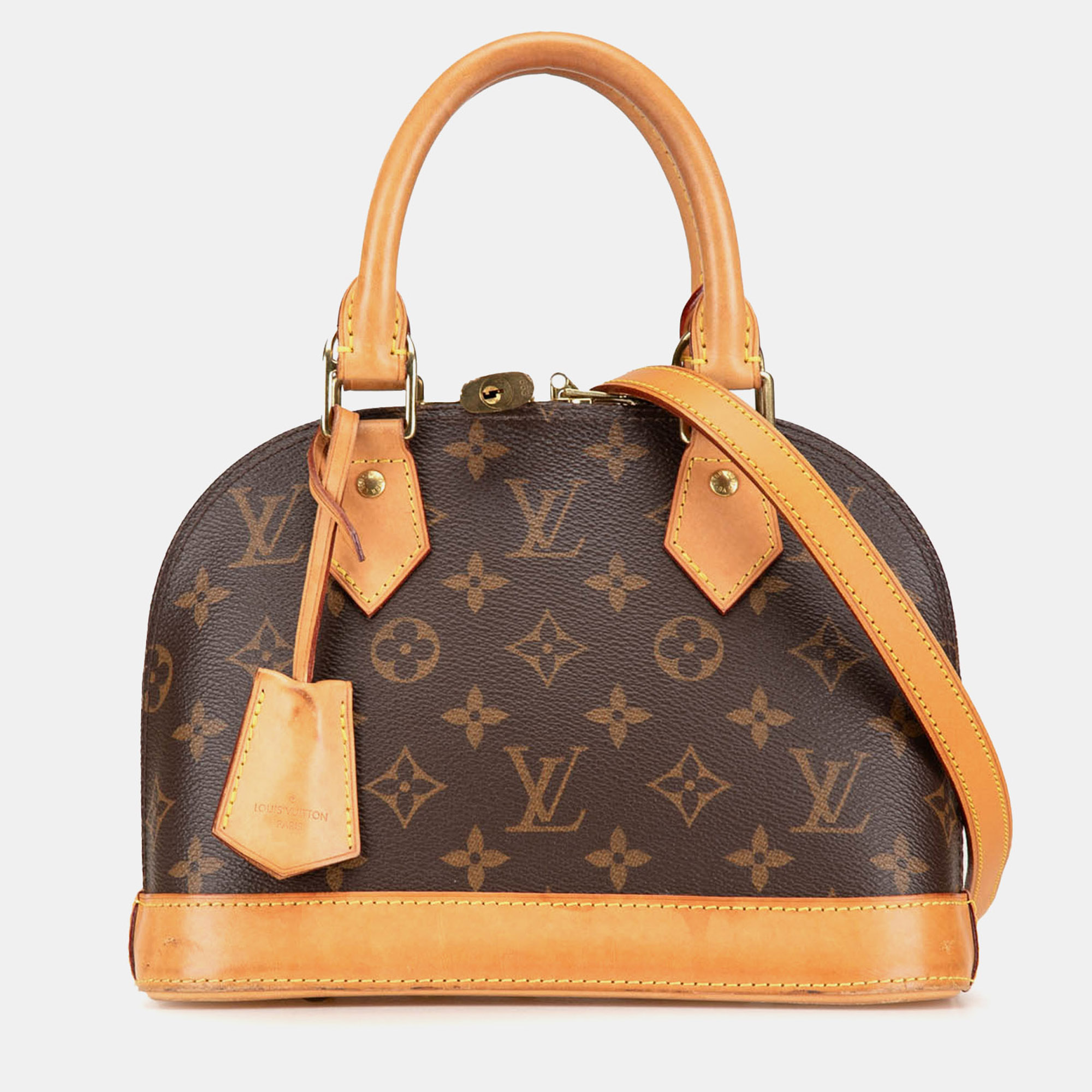 

Louis Vuitton Brown Monogram Alma BB