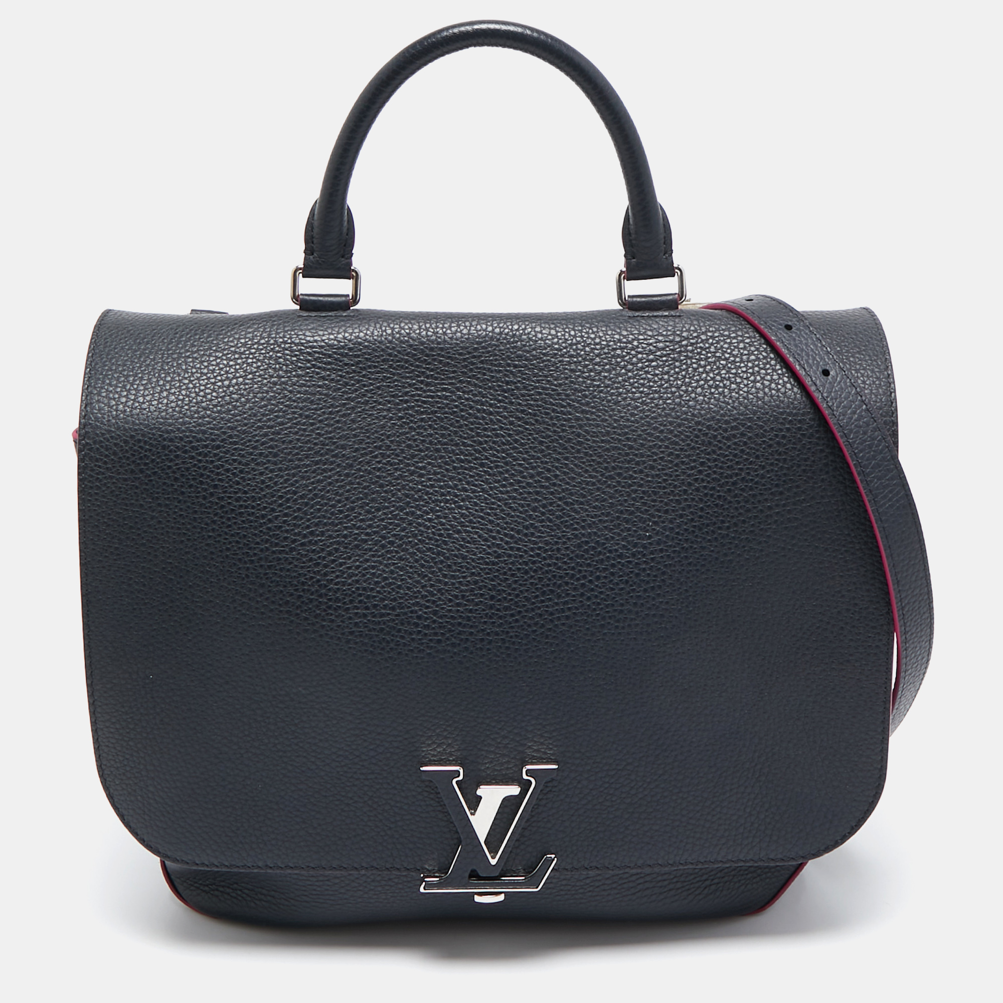 

Louis Vuitton Blue Marine Leather Volta Bag