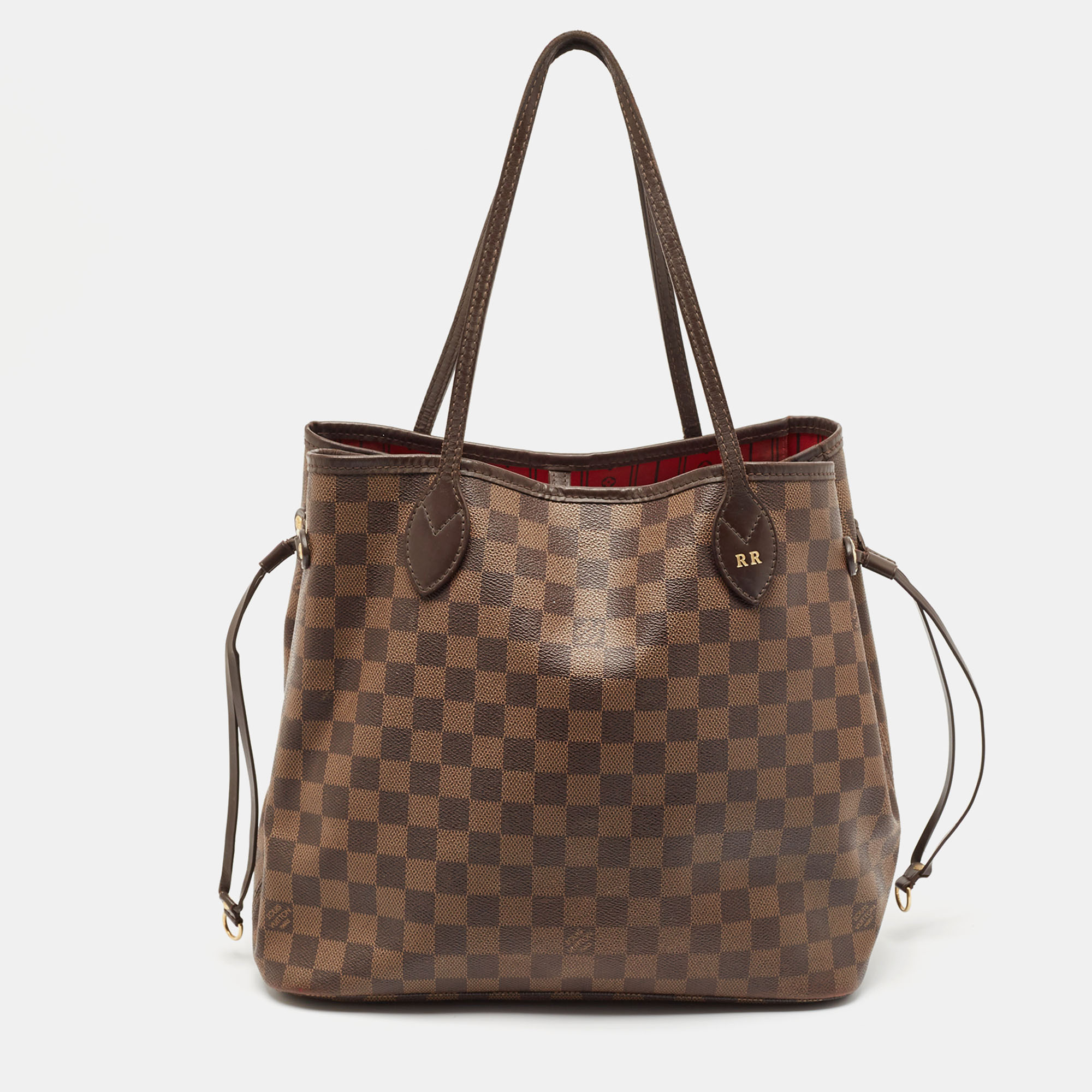 

Louis Vuitton Damier Ebene Canvas Neverfull MM Bag, Brown