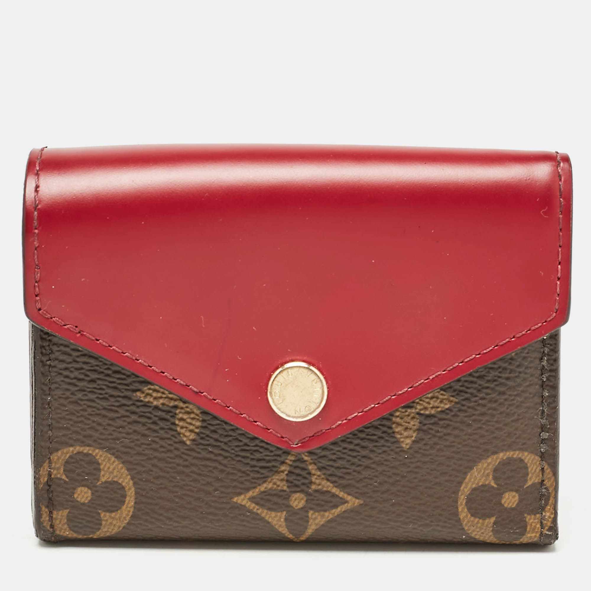 

Louis Vuitton Magenta Monogram Canvas Zoe Wallet, Pink