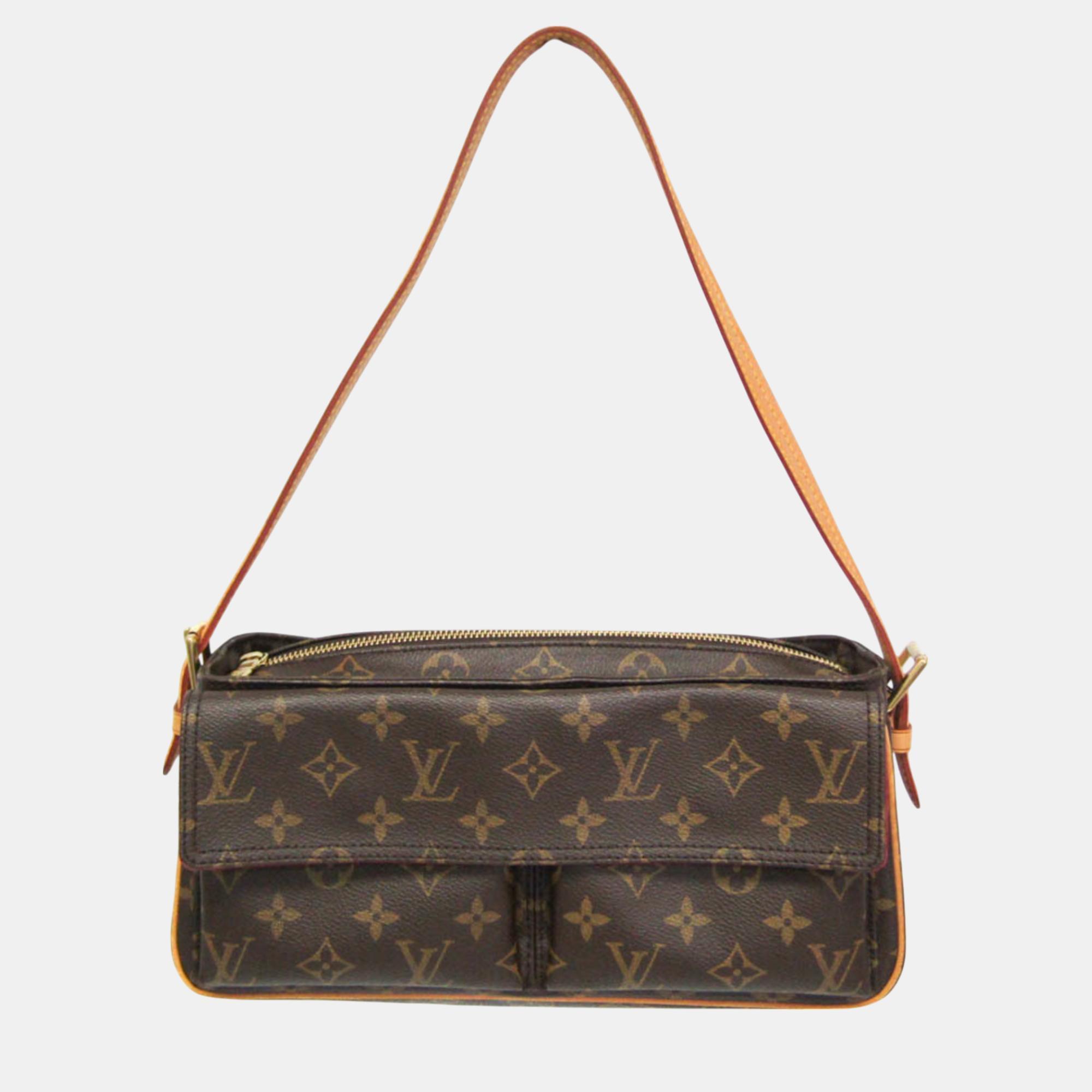 

Louis Vuitton Brown Monogram Canvas Viva Cite MM Shoulder Bag