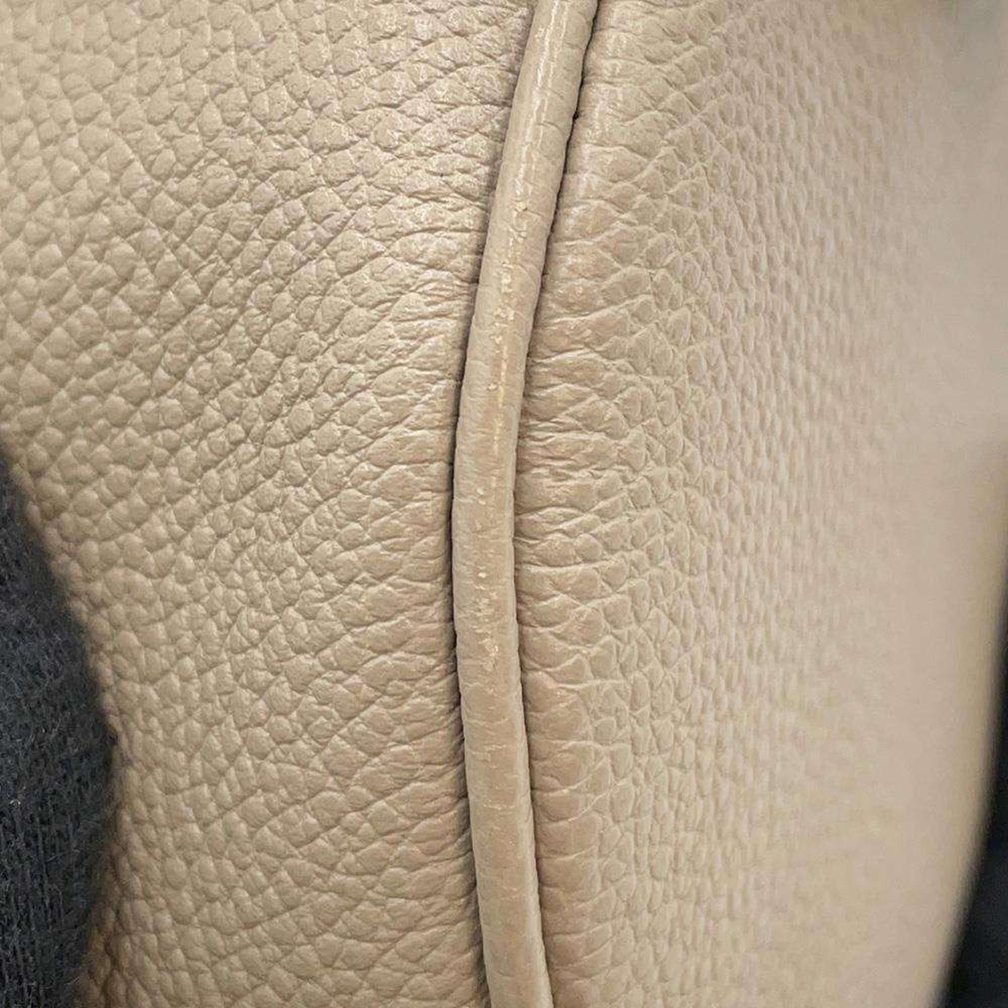 Louis Vuitton Tourterelle		Bicolor	Monogram	Empreinte	Leather BB Papillon Shoulder Bag 