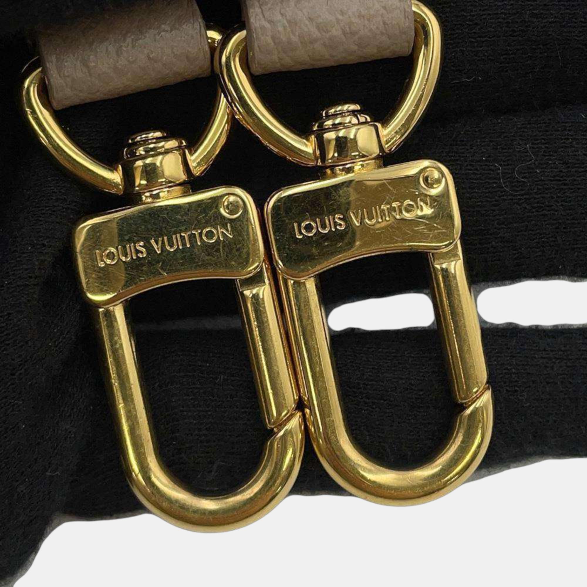 Louis Vuitton Tourterelle		Bicolor	Monogram	Empreinte	Leather BB Papillon Shoulder Bag 