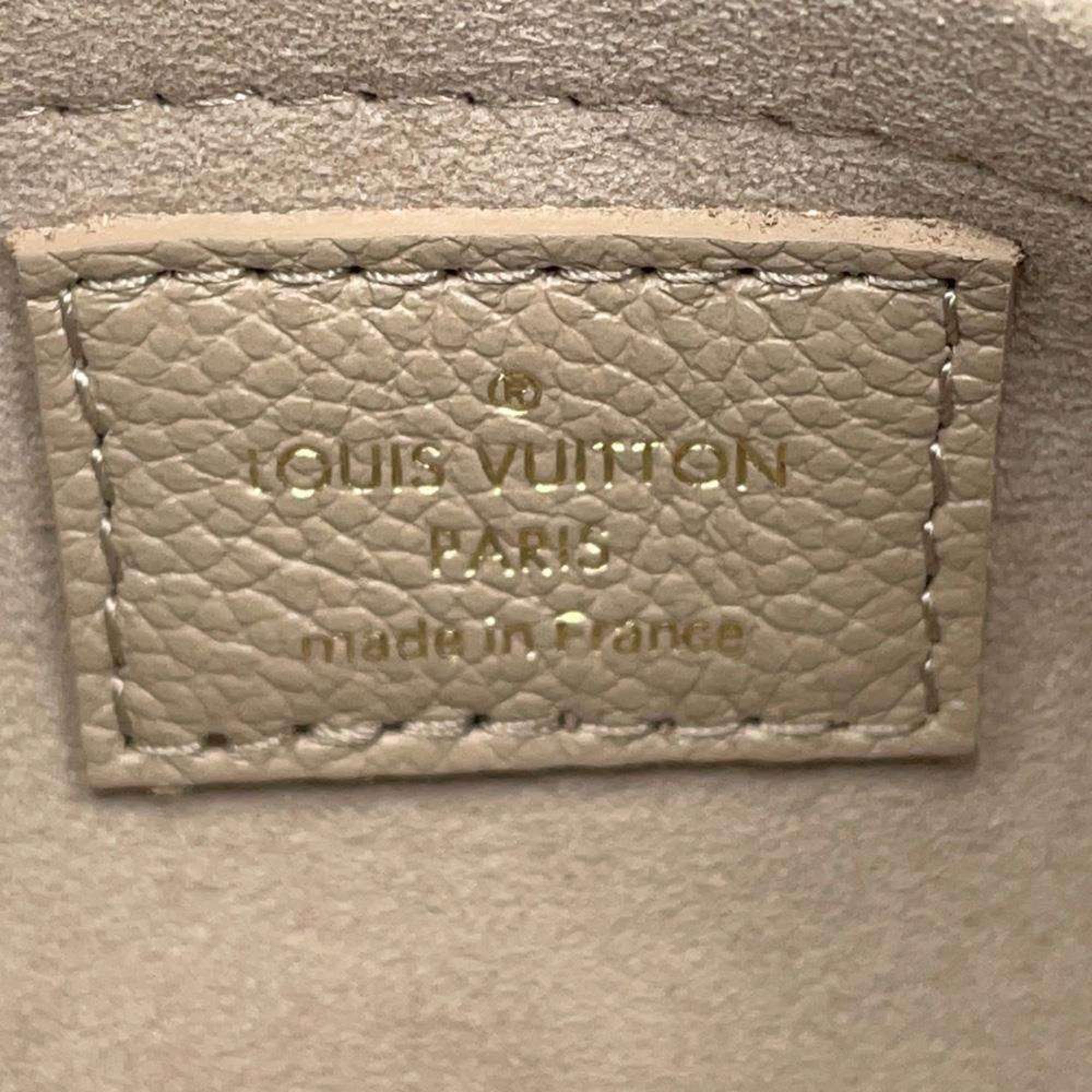 Louis Vuitton Tourterelle		Bicolor	Monogram	Empreinte	Leather BB Papillon Shoulder Bag 