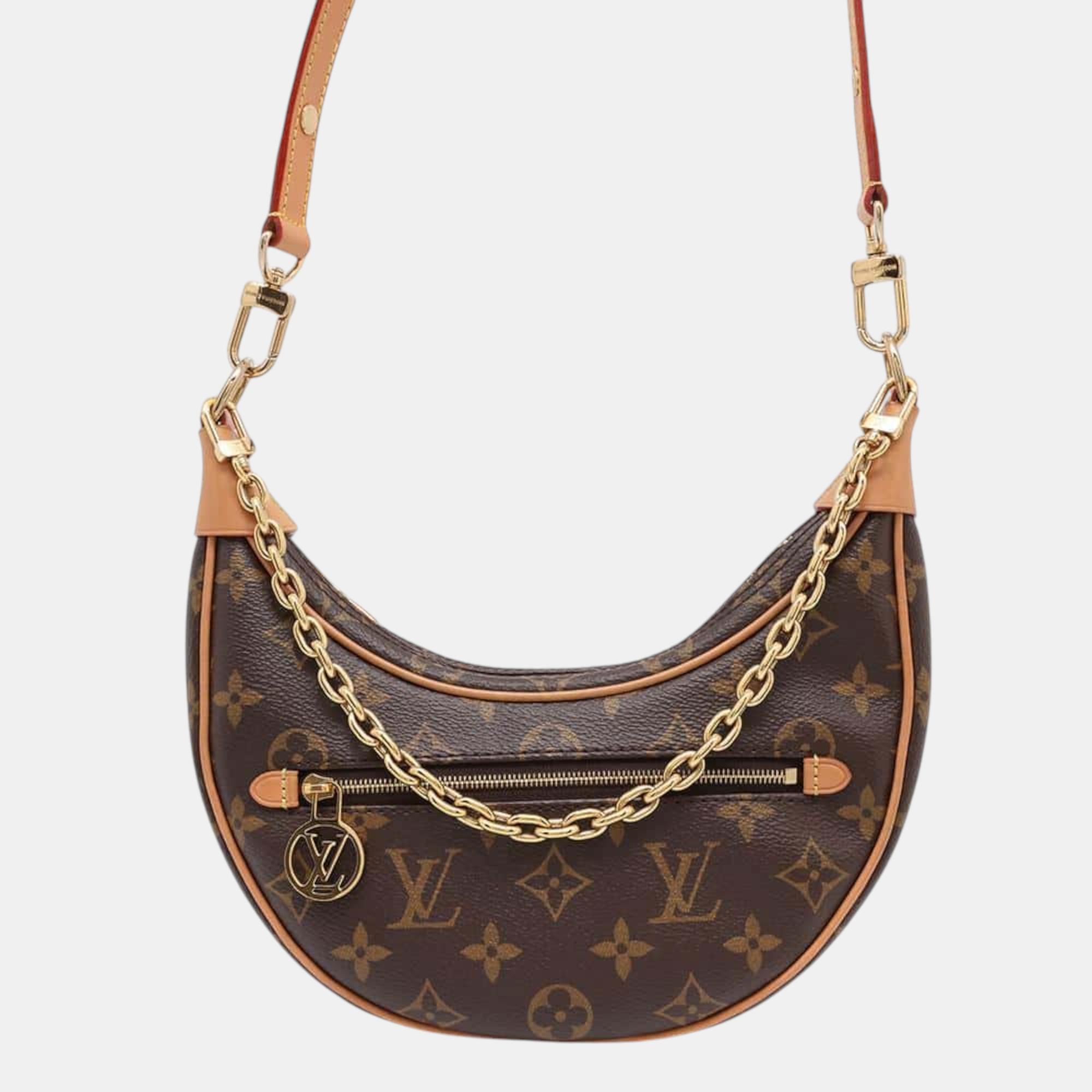 

Louis Vuitton Brown Monogram Loop Shoulder Bag