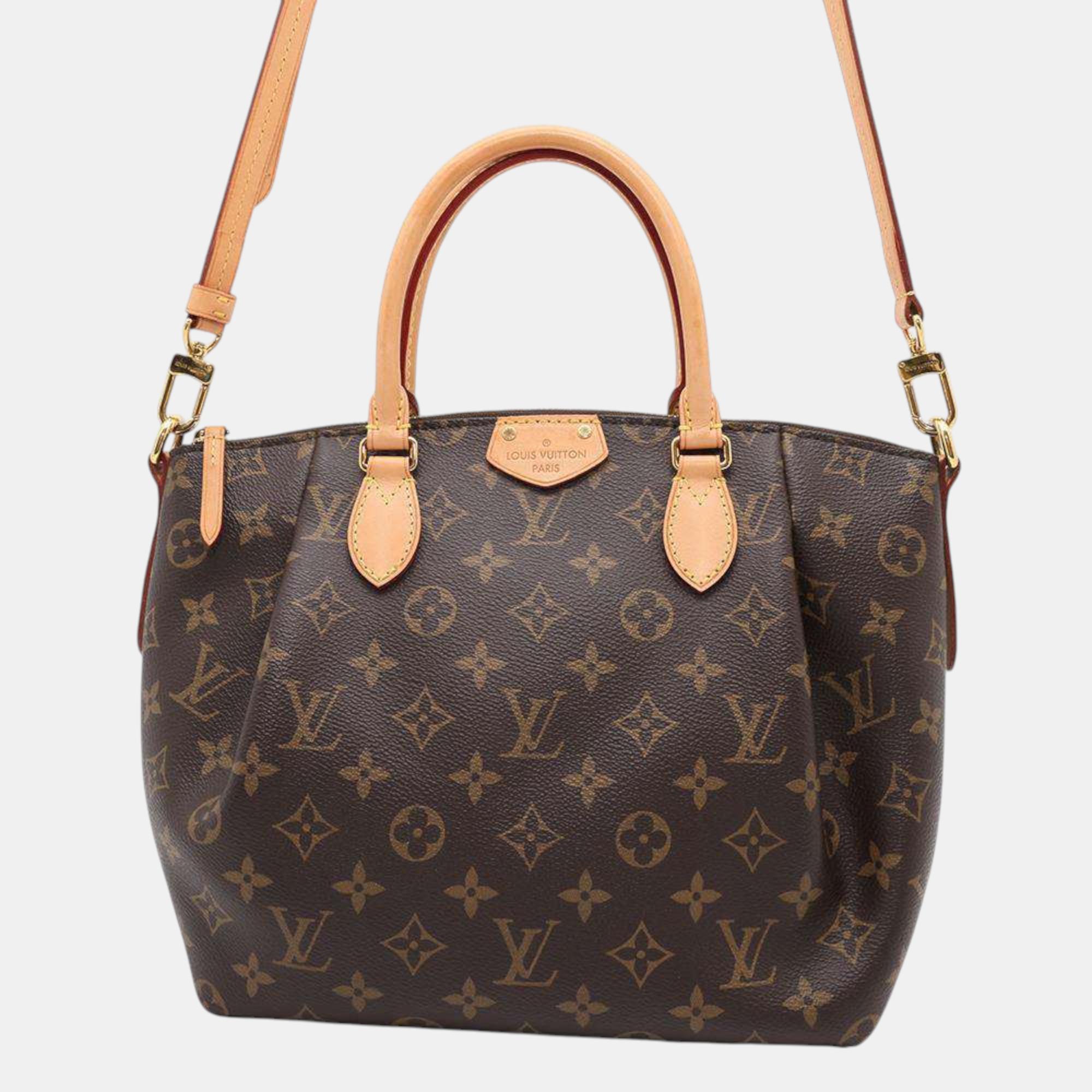 

Louis Vuitton Bordeaux Monogram PM Turenne Shoulder Bag, Brown