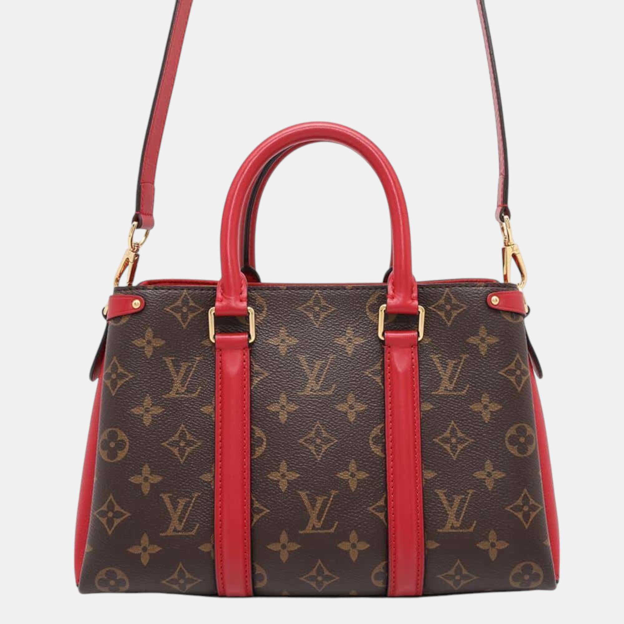 

Louis Vuitton Monogram Canvas Cherry Soufflot BB Bag, Brown