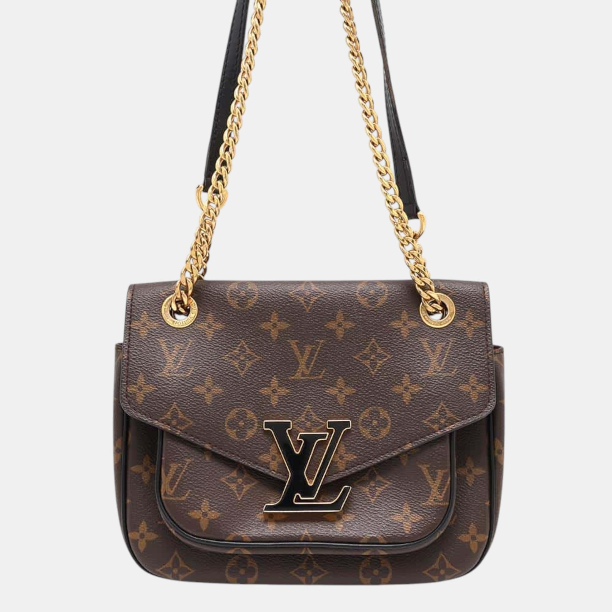 

Louis Vuitton Passy Red Monogram, Brown