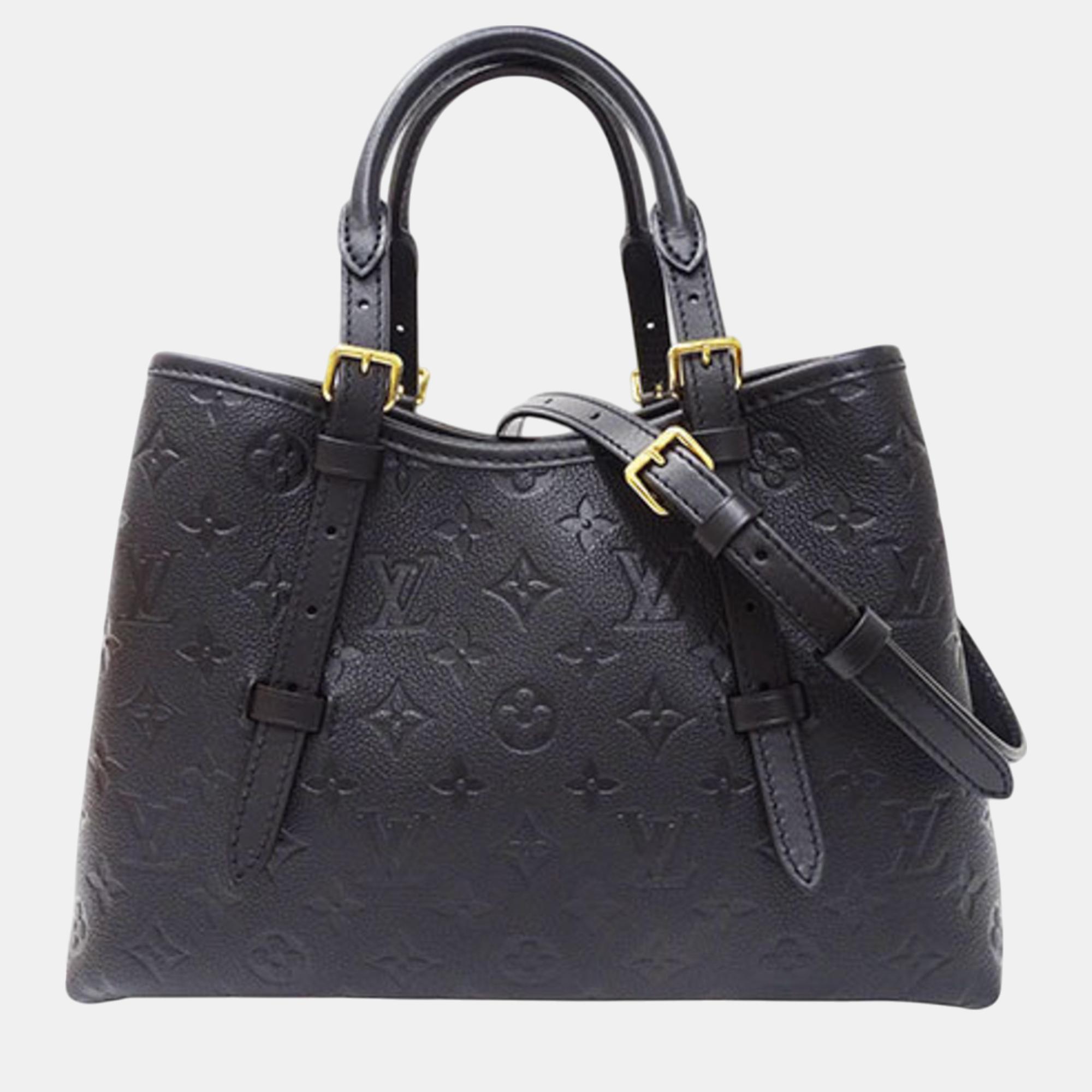 

Louis Vuitton Black Monogram Empreinte Leather Babylon PM Tote Bag