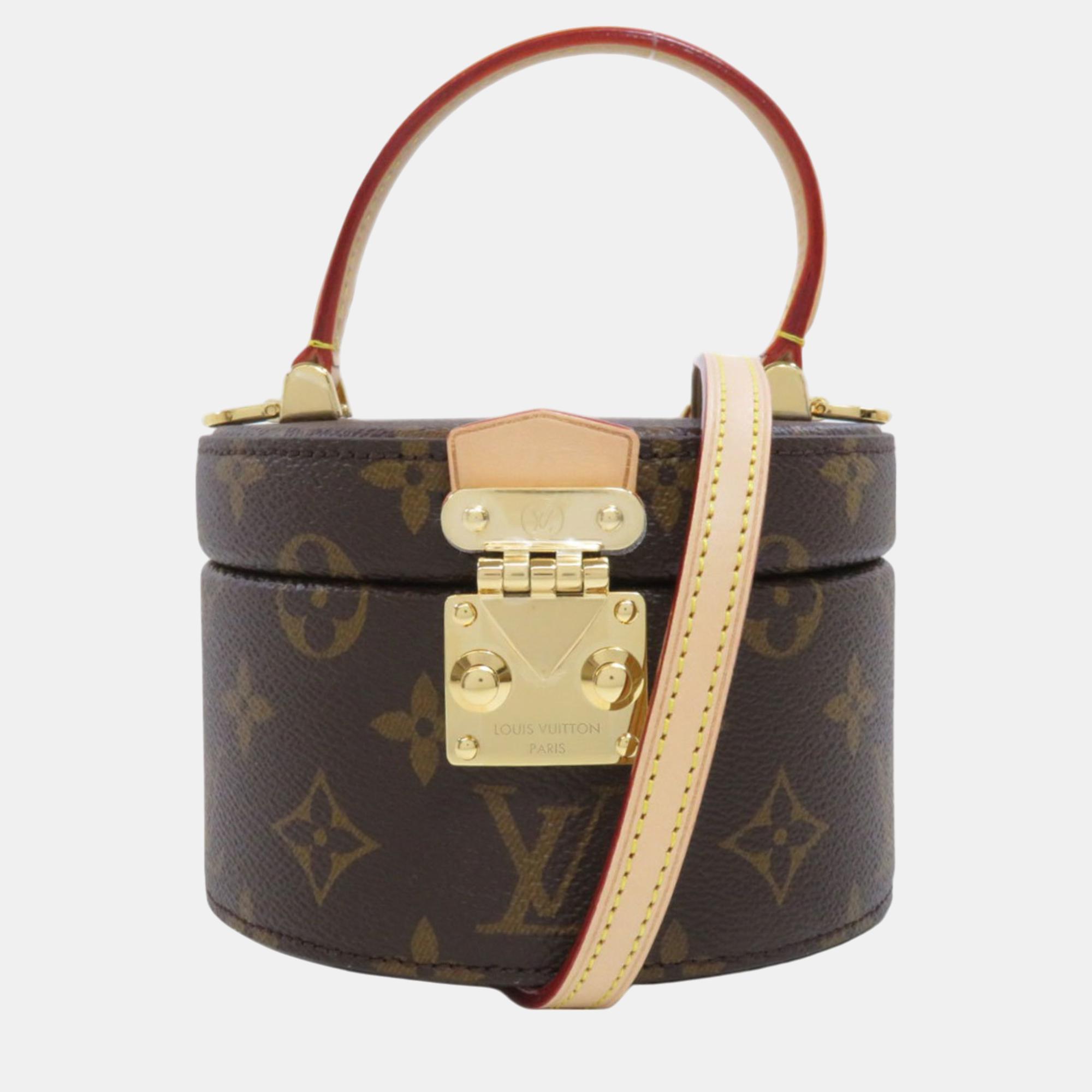 

Louis Vuitton Brown Monogram Canvas, Leather Scott Shoulder Bag