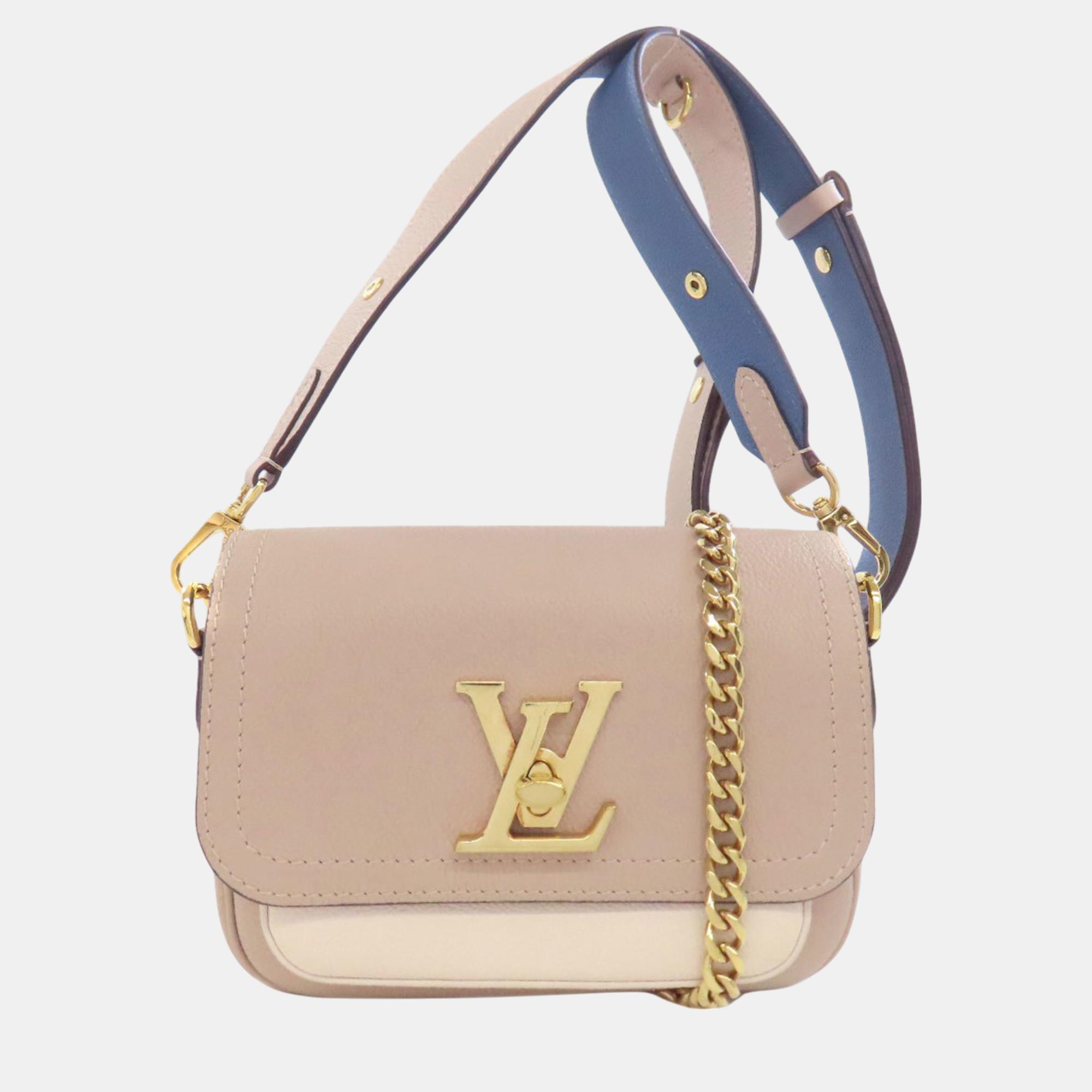 

Louis Vuitton Rock Me Tender Shoulder Bag Calfskin, Beige