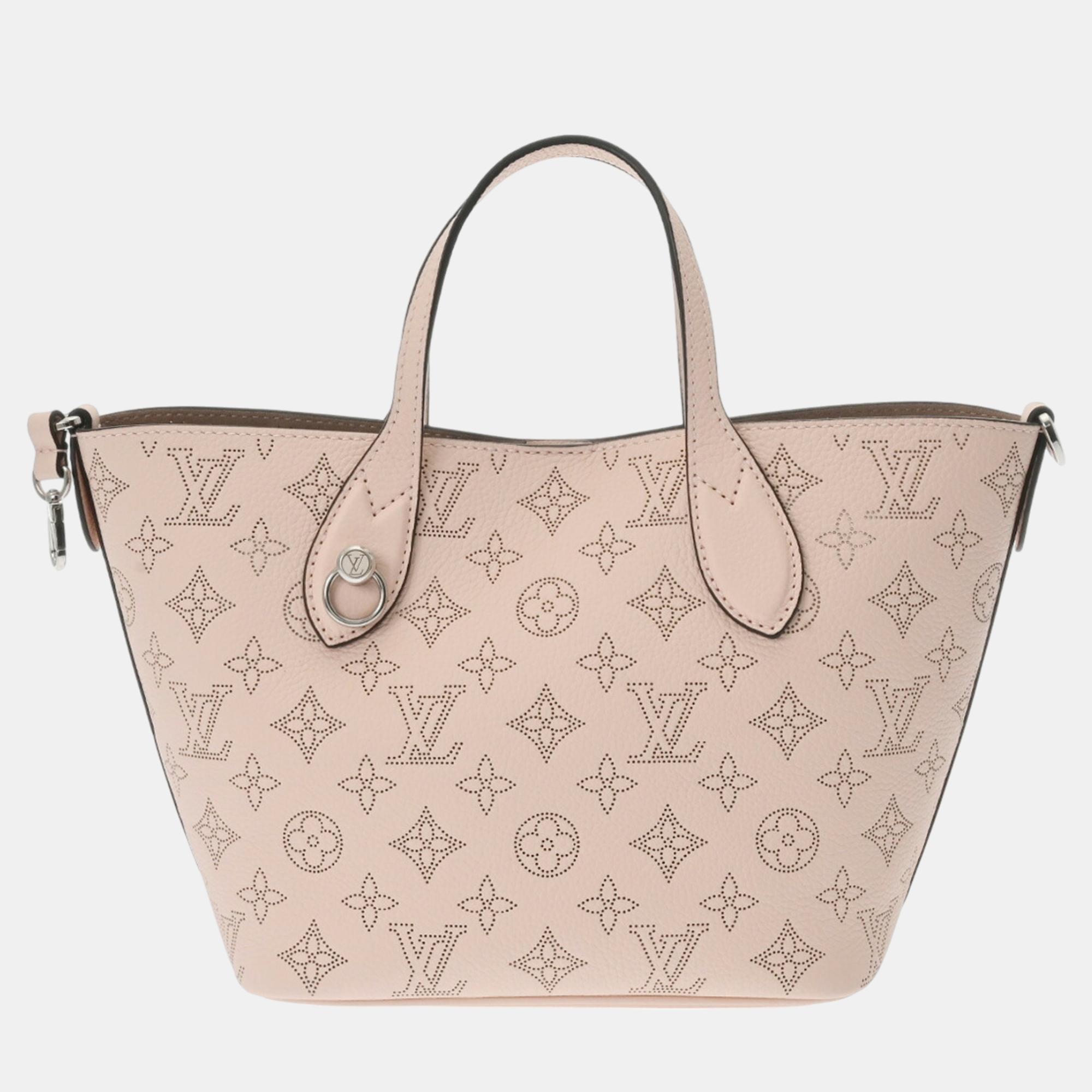 

Louis Vuitton Mahina Leather Monogram Blossom PM Shoulder Bag, Pink