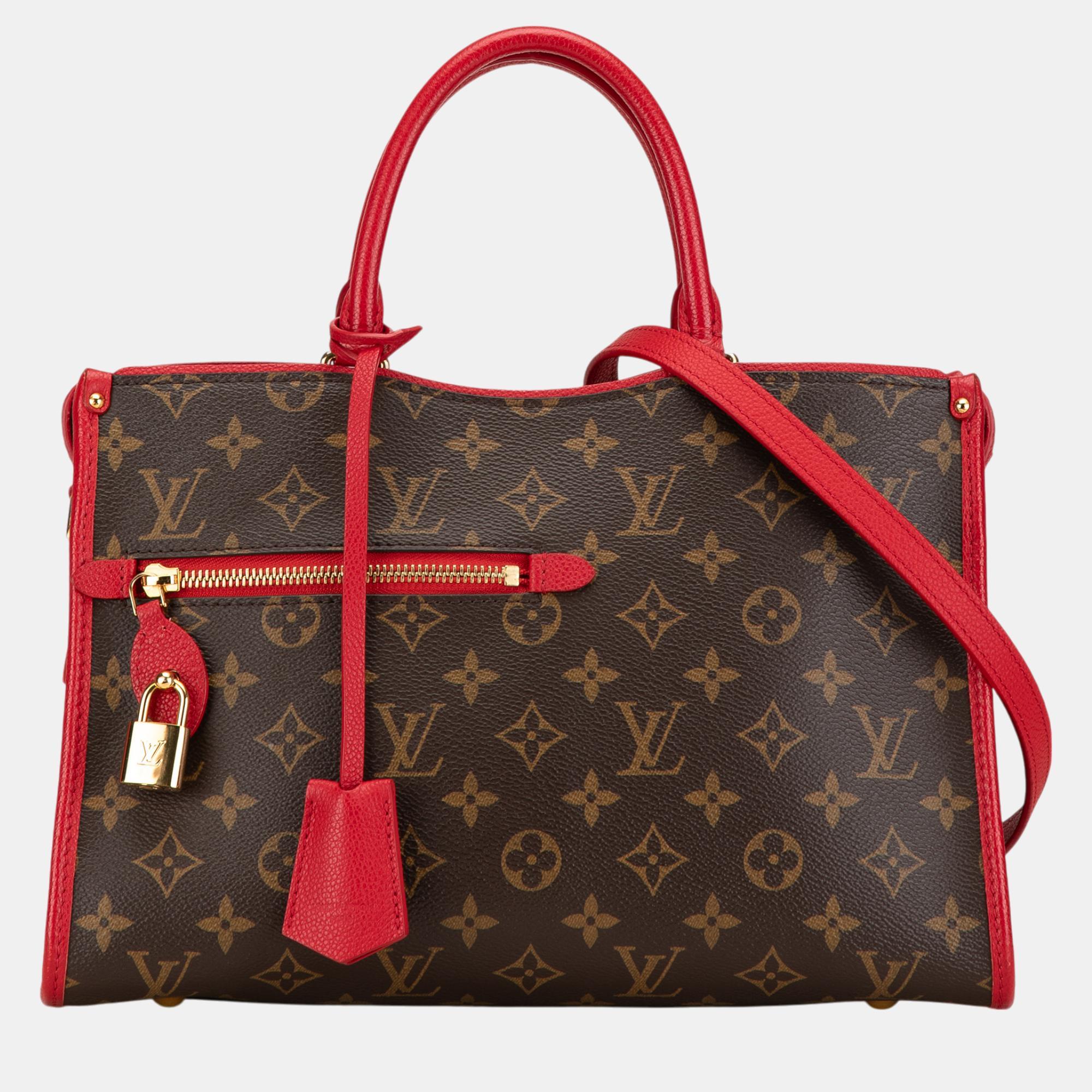 

Louis Vuitton Brown Monogram Popincourt PM