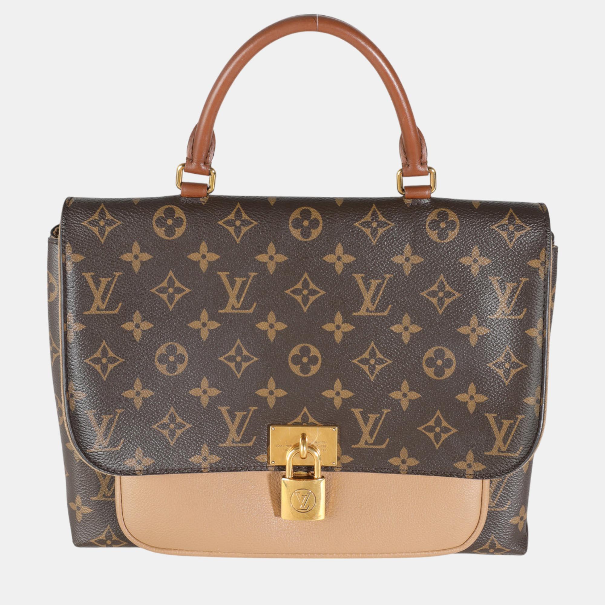 

Louis Vuitton Sesame Monogram Canvas Marignan, Brown