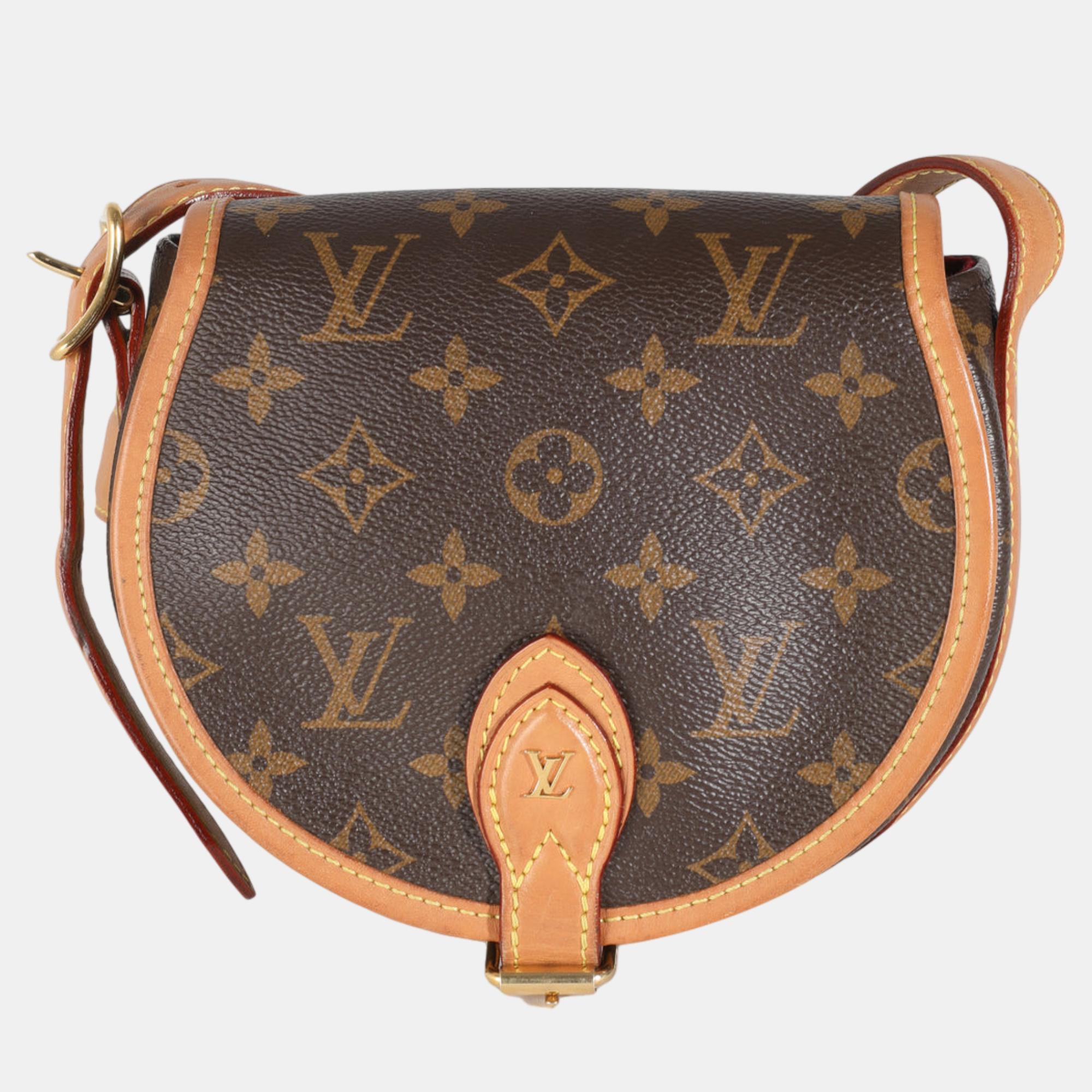 

Louis Vuitton Monogram Canvas Tambourin NM, Brown