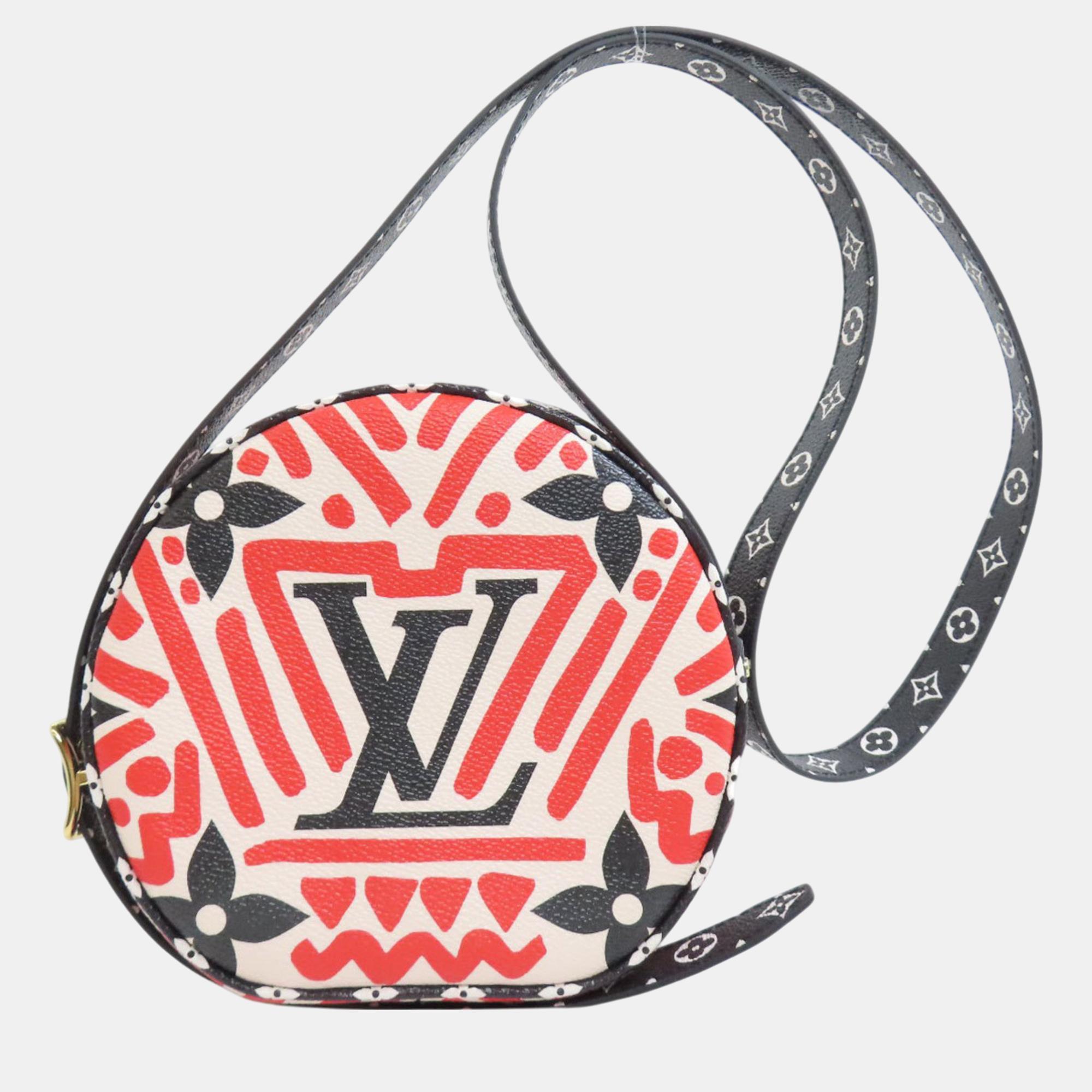 

Louis Vuitton Red Monogram Giant Boite Chapeau Souple Shoulder Bag, Multicolor