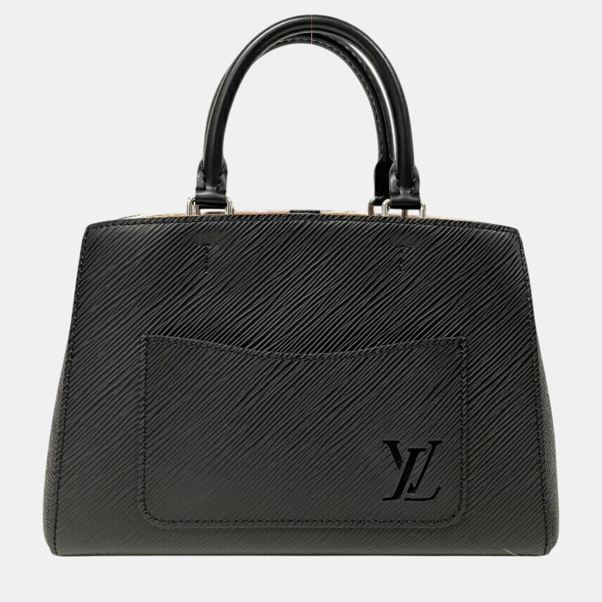 

Louis Vuitton Black Epi Leather BB Marel Handbag