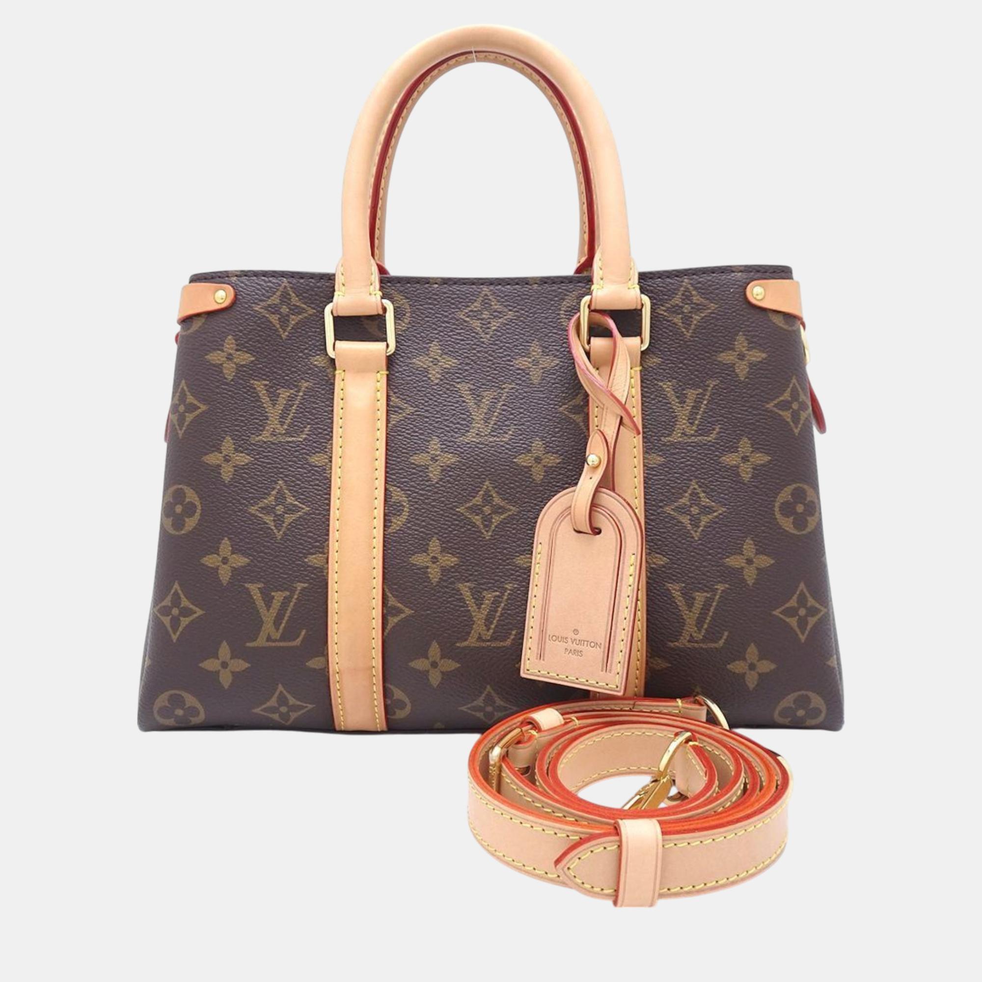 

Louis Vuitton Monogram Soufflot Bb Handbag Brown