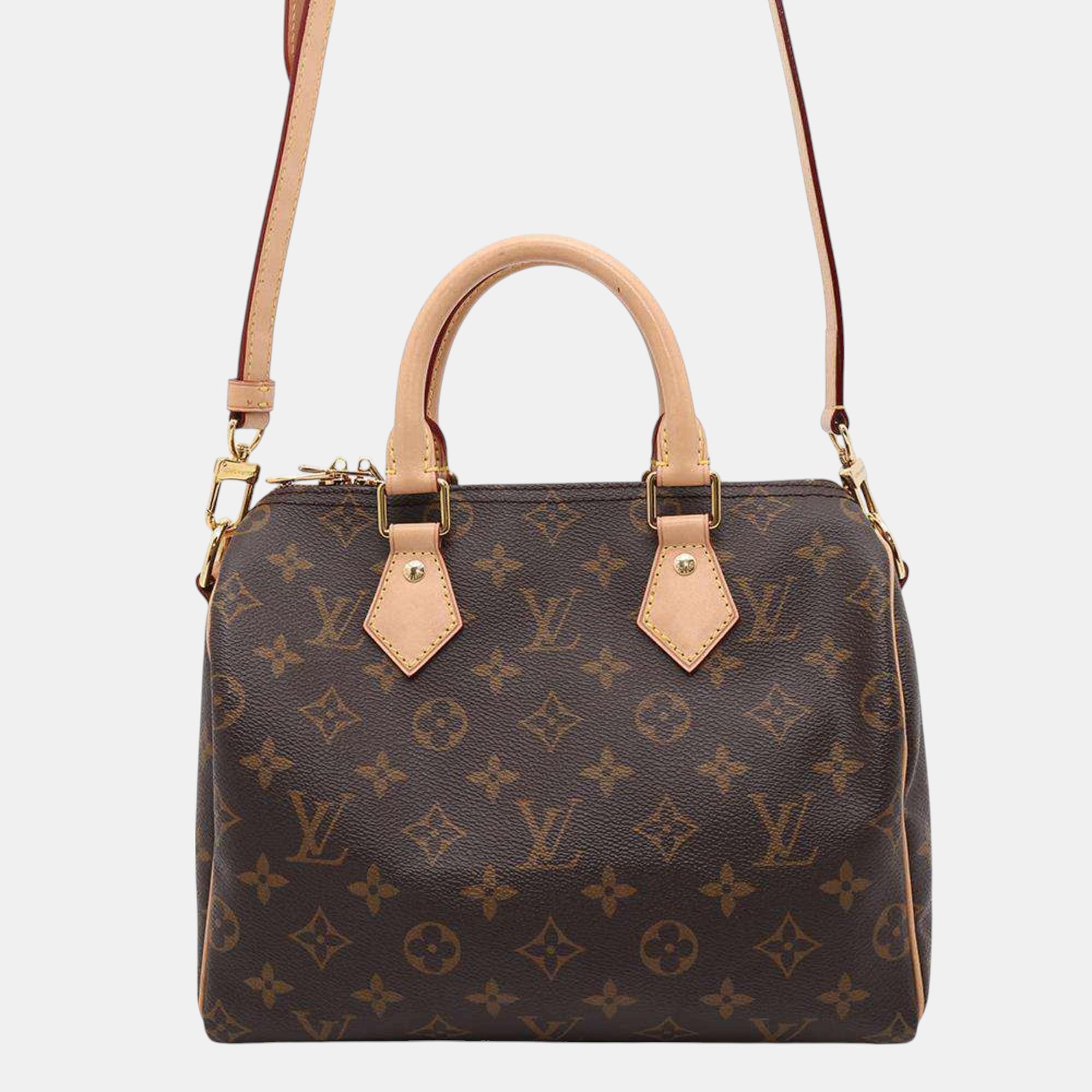 

Louis Vuitton Monogram Speedy Bandouliere 25 Shoulder Bag, Brown