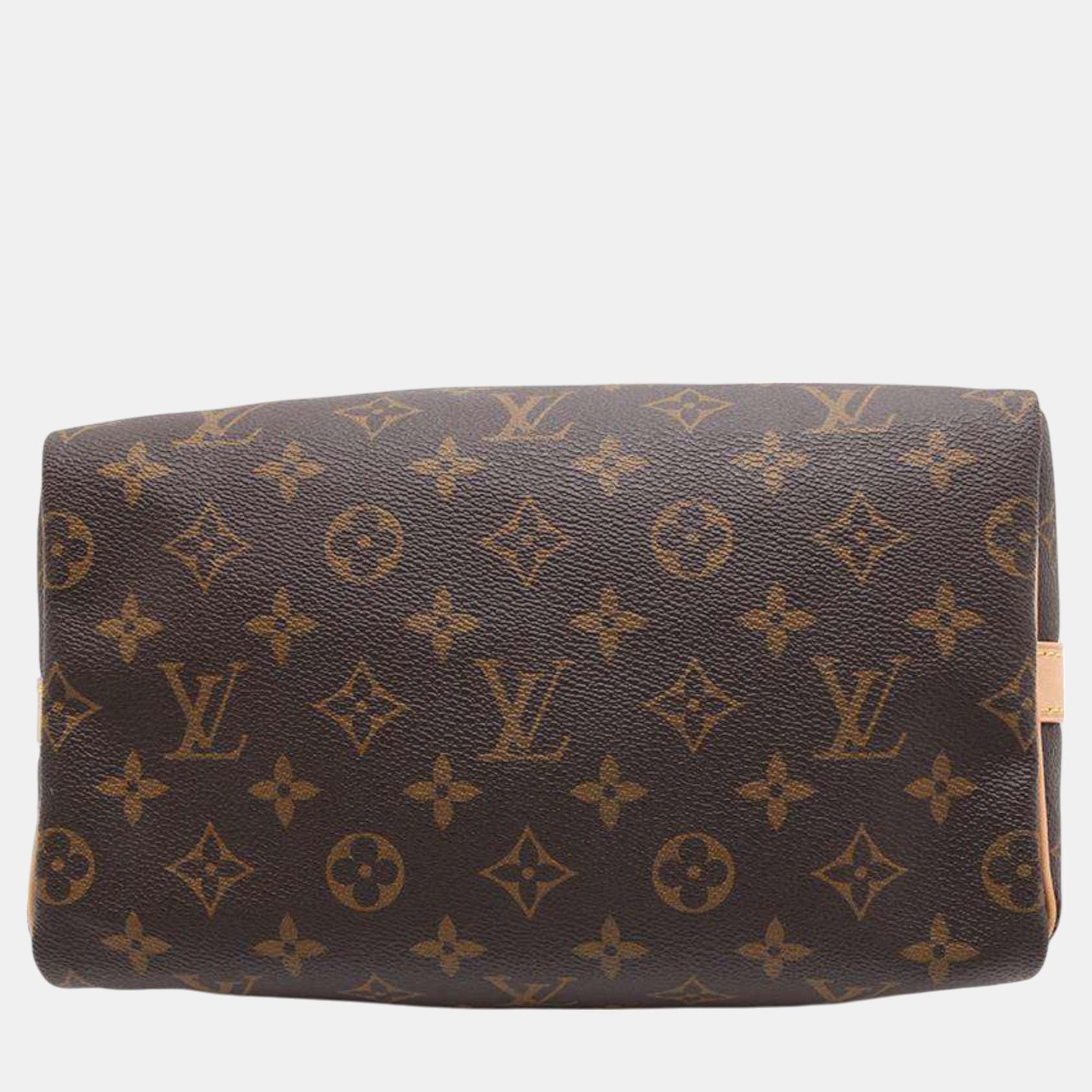 Louis Vuitton Handbag Monogram Speedy Bandouliere 25 Shoulder Bag 