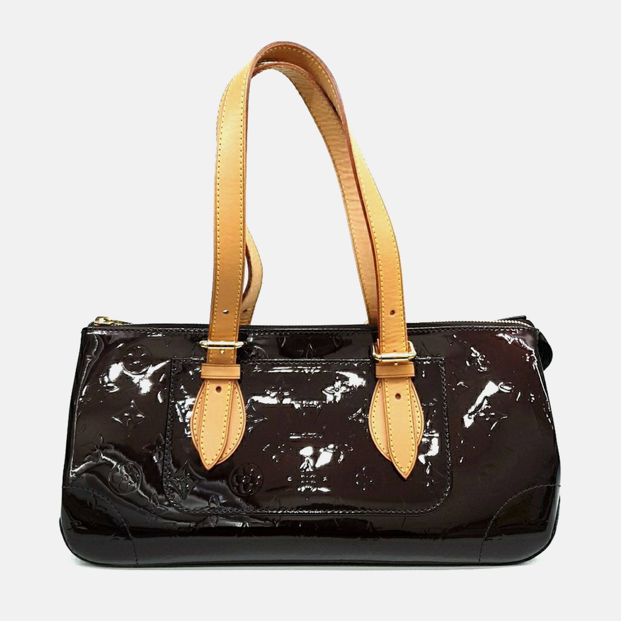 

Louis Vuitton Patent Leather Vernis Rosewood Bag, Burgundy