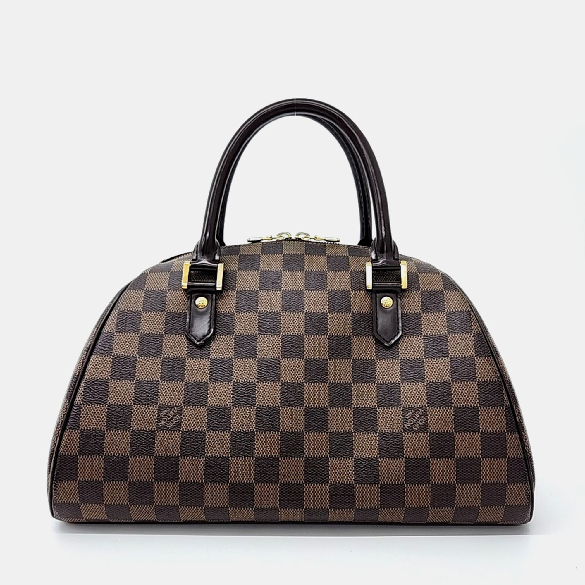 

Louis Vuitton Brown Damier Ebene Canvas Rivera Bag