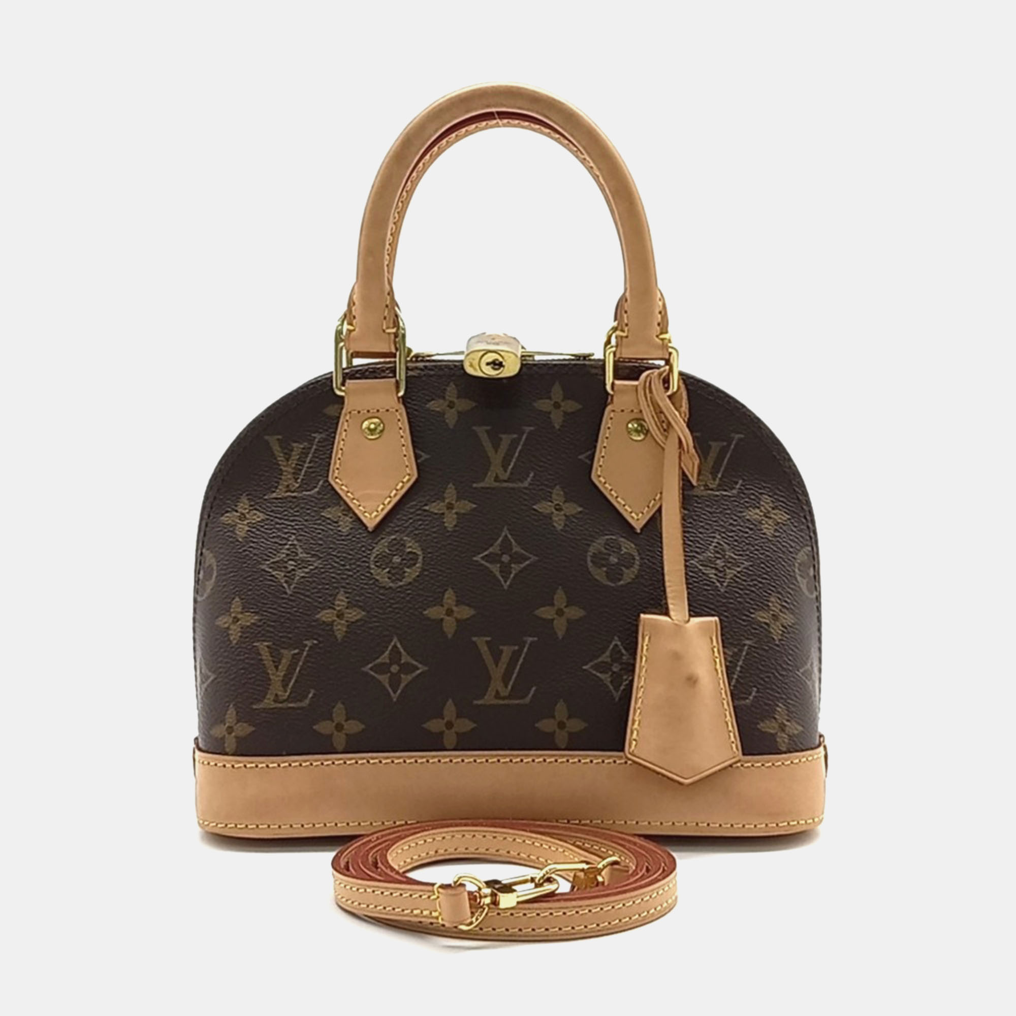 

Louis Vuitton Brown Monogram Alma BB bag