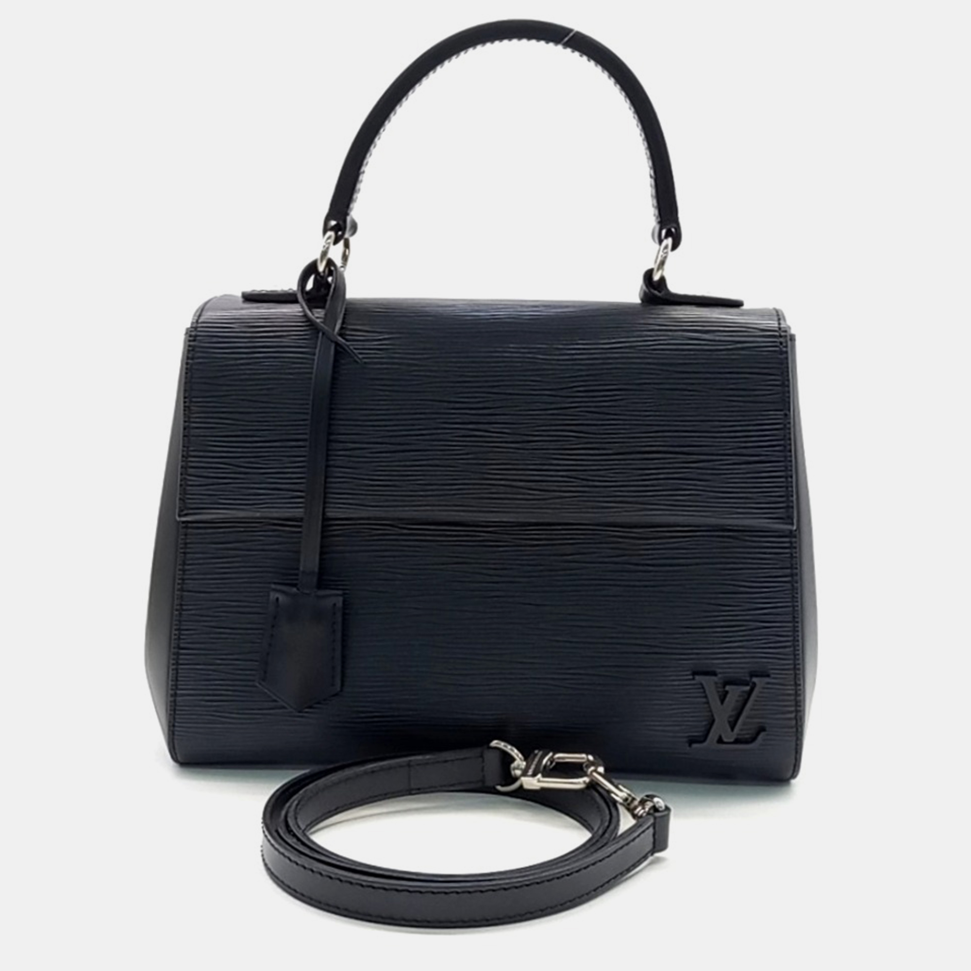 

Louis Vuitton Black Leather Epi Clooney BB bag