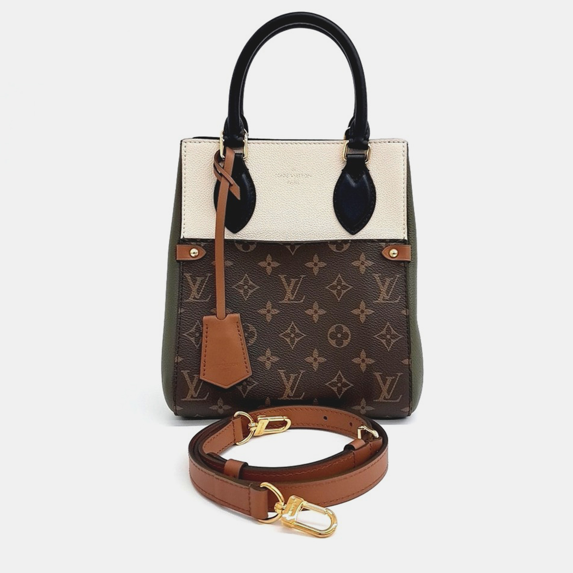 

Louis Vuitton Multicolor Monogram Canvas Fold Tote PM Bag