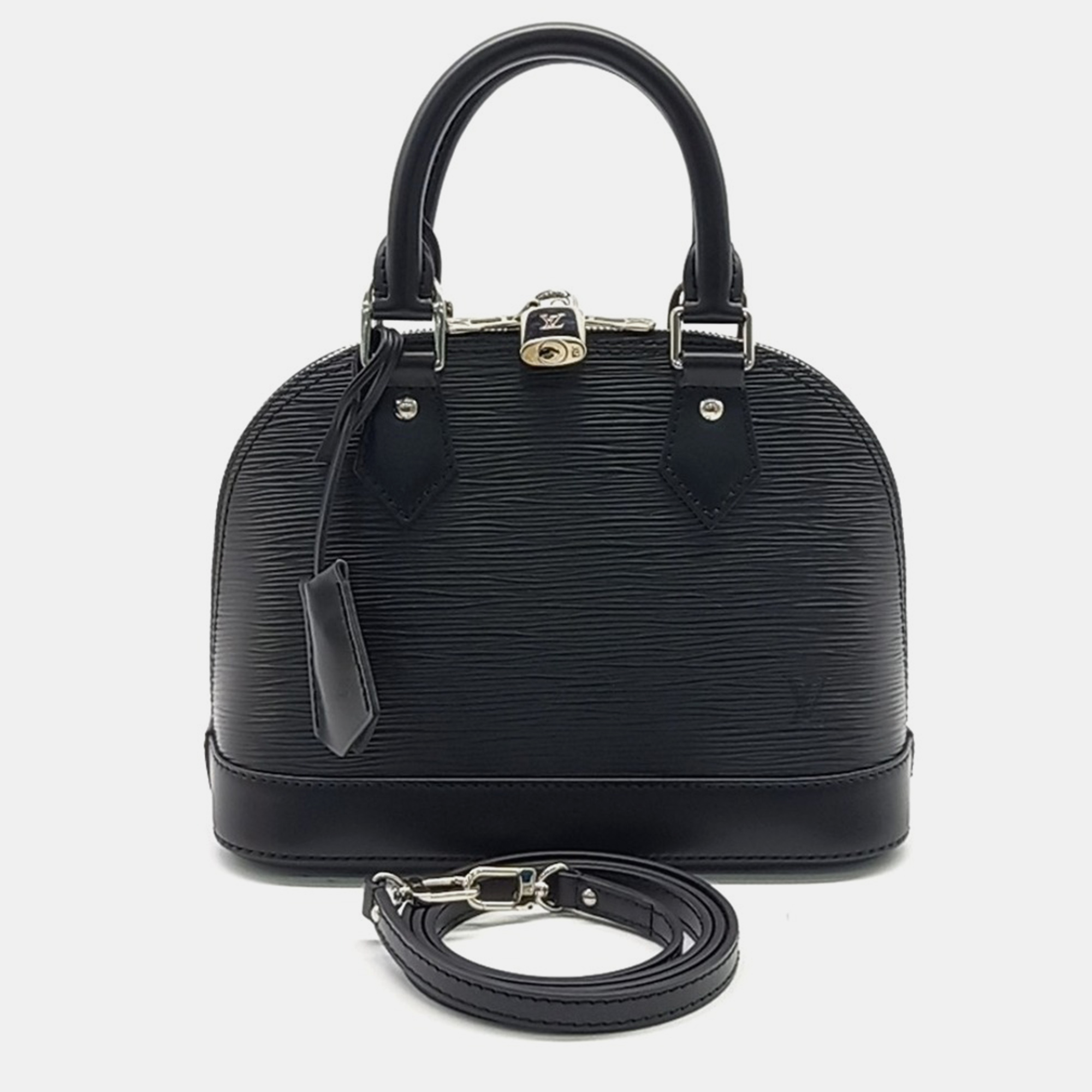 

Louis Vuitton Black Epi Leather Epi Alma BB bag