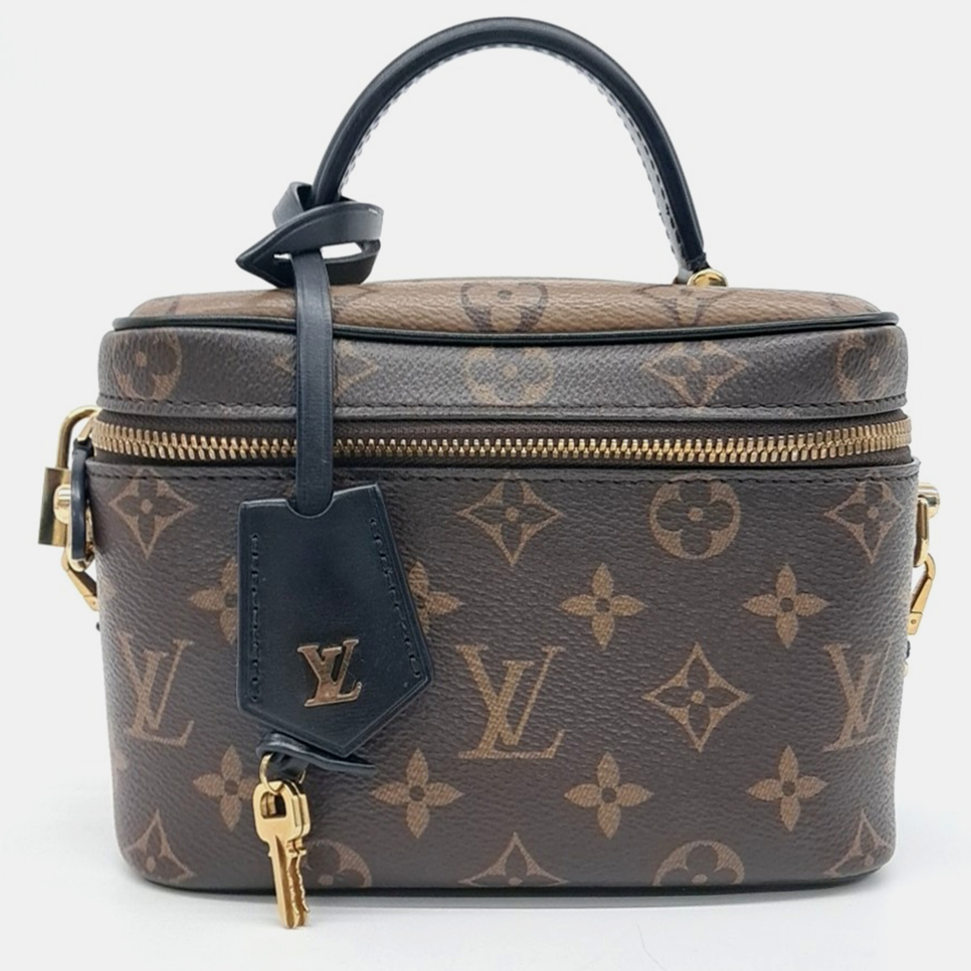 

Louis Vuitton Brown Coated Canvas Vanity PM bag