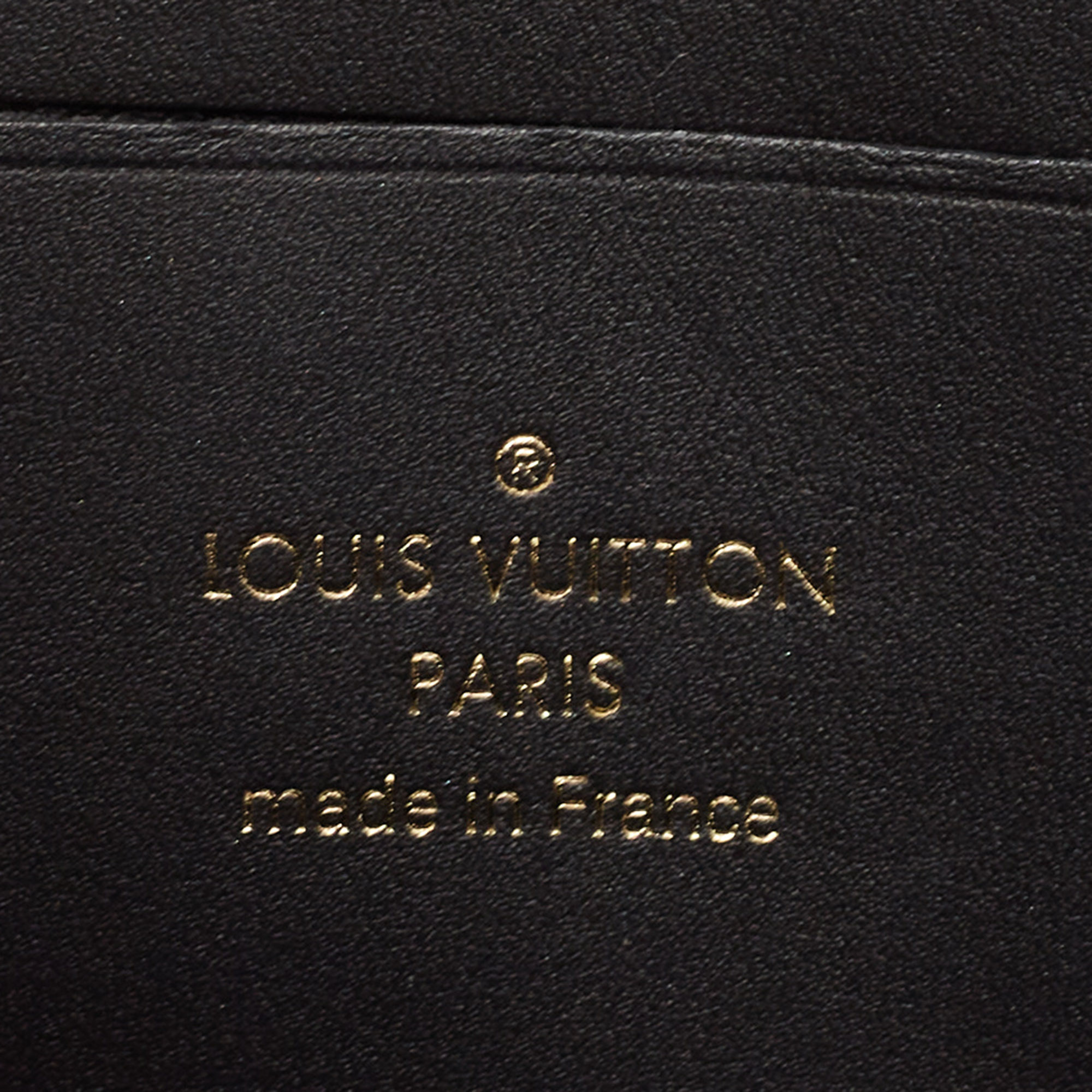 Louis Vuitton Monogram Reverse Canvas Dauphine Wallet on Chain 