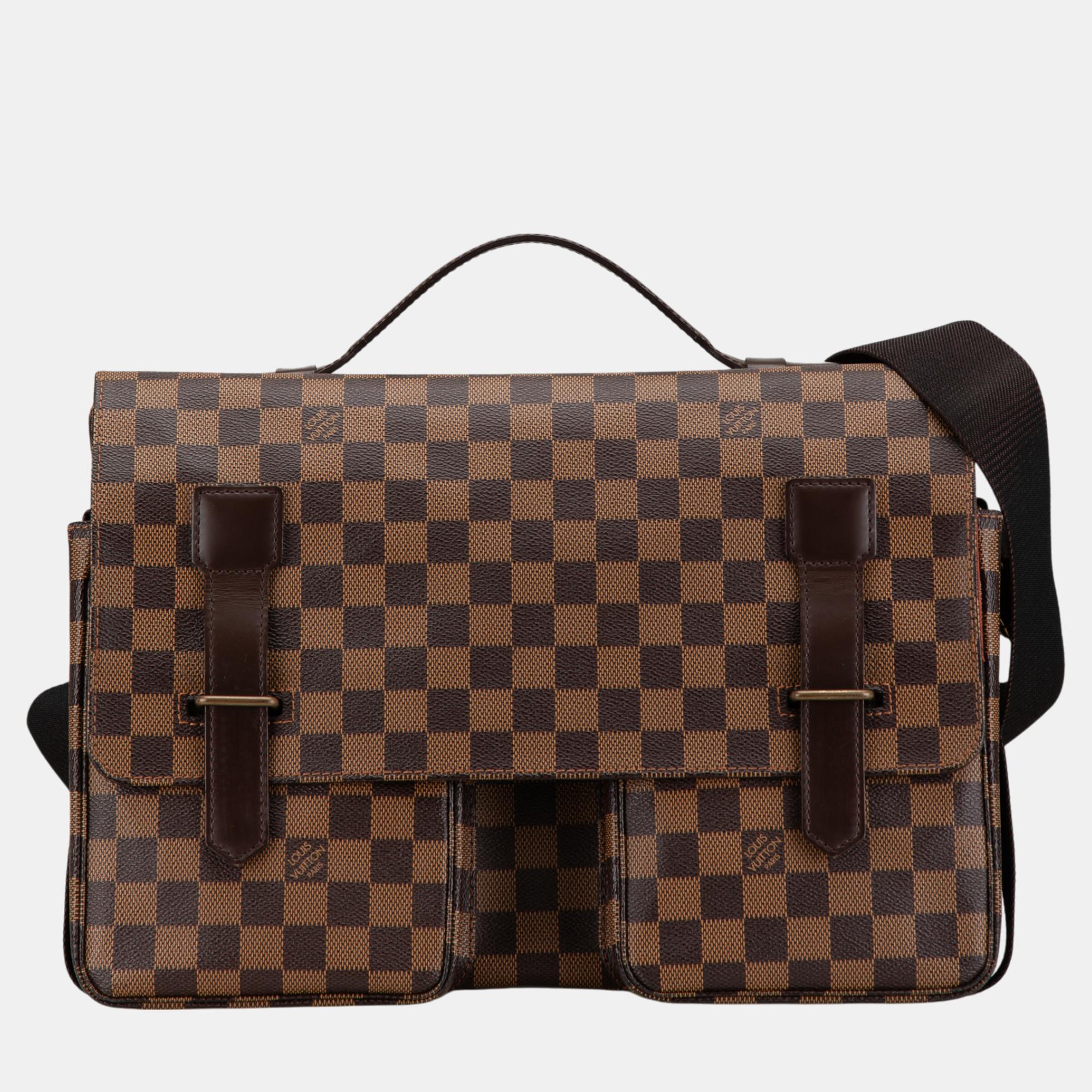 

Louis Vuitton Brown Damier Ebene Broadway